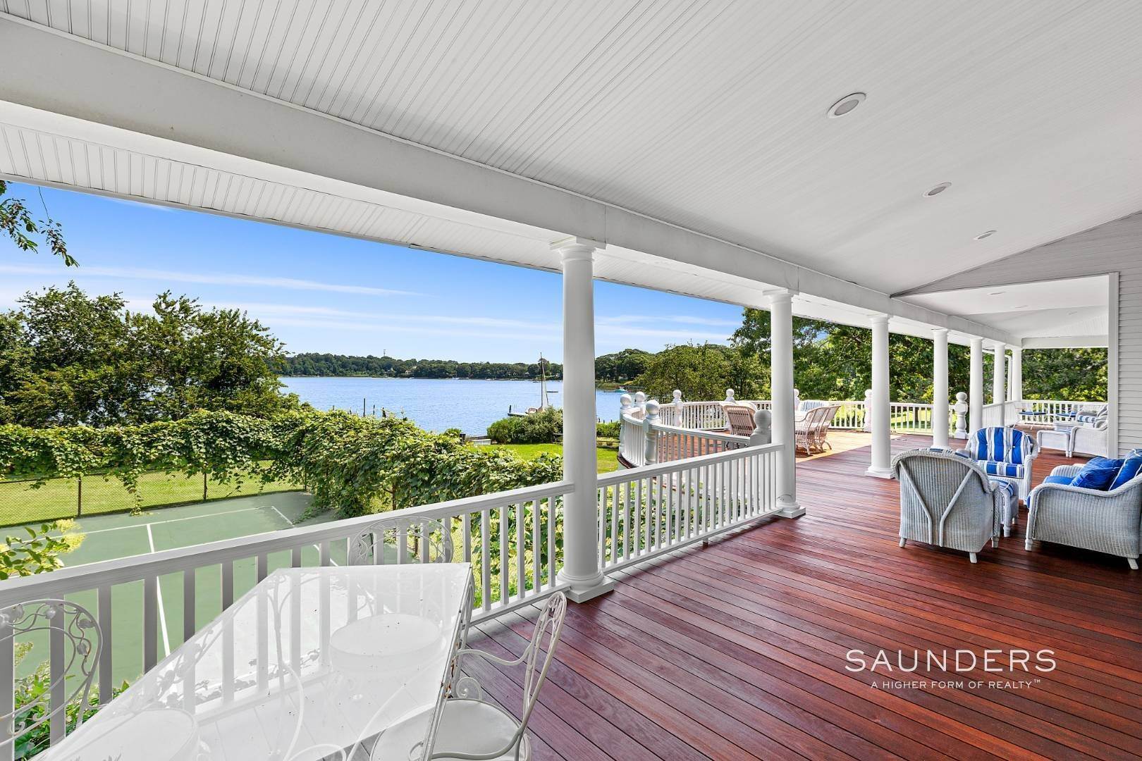 37. Single Family Homes for Sale at Estate Section Compound With Deep Water Dock, Sandy Beach, Pool 58 Westmoreland Drive, Shelter Island, NY 11964
