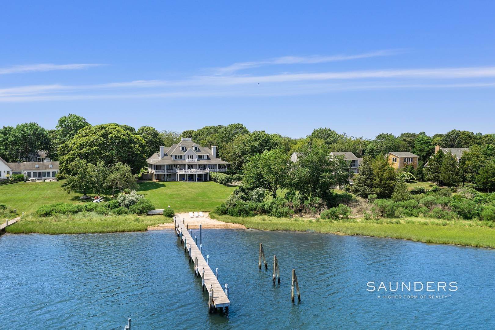 2. Single Family Homes for Sale at Estate Section Compound With Deep Water Dock, Sandy Beach, Pool 58 Westmoreland Drive, Shelter Island, NY 11964