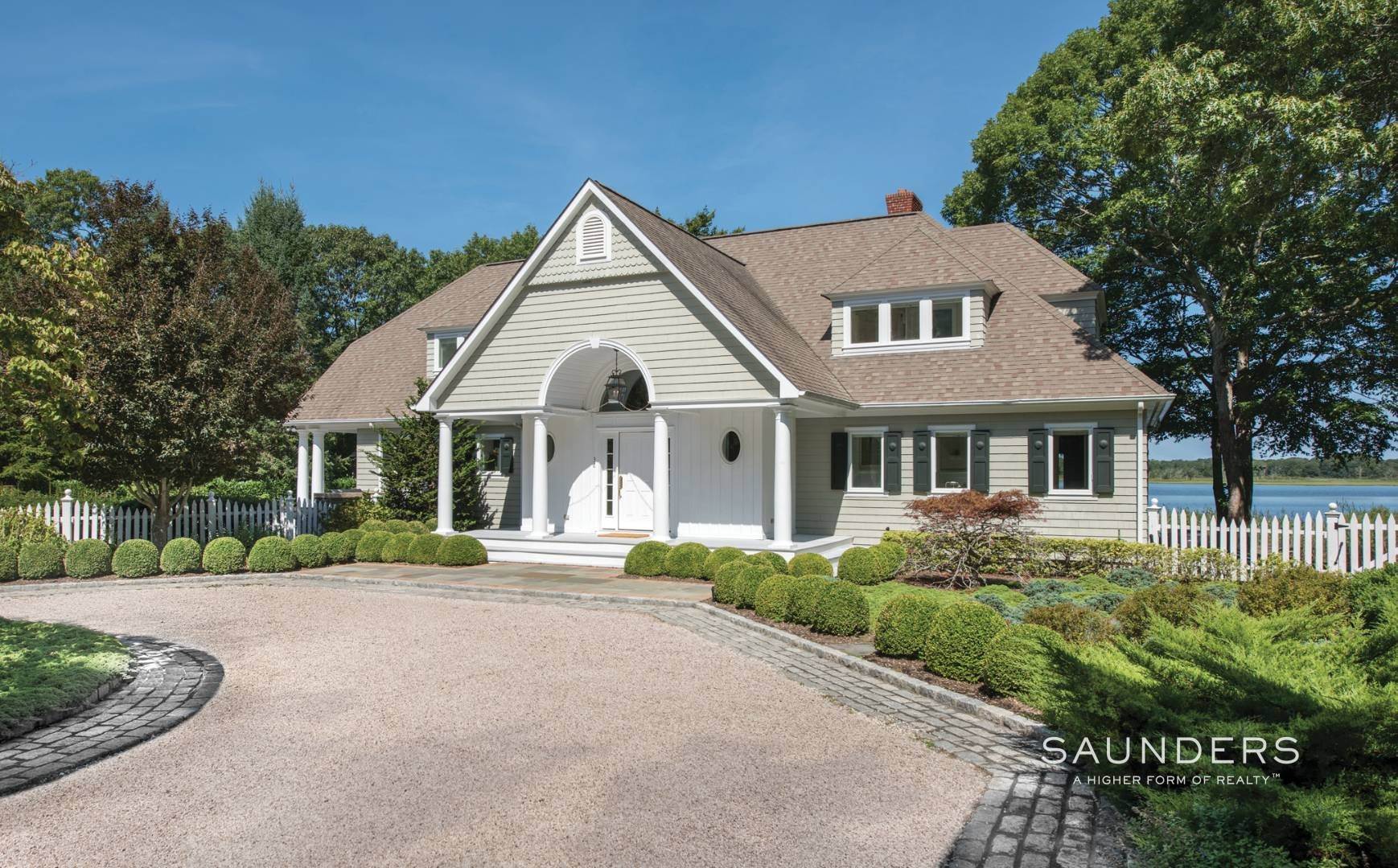 Single Family Homes for Sale at Southampton Waterfront Estate With Dock 36 And 40a Island Creek Road, Southampton, NY 11963