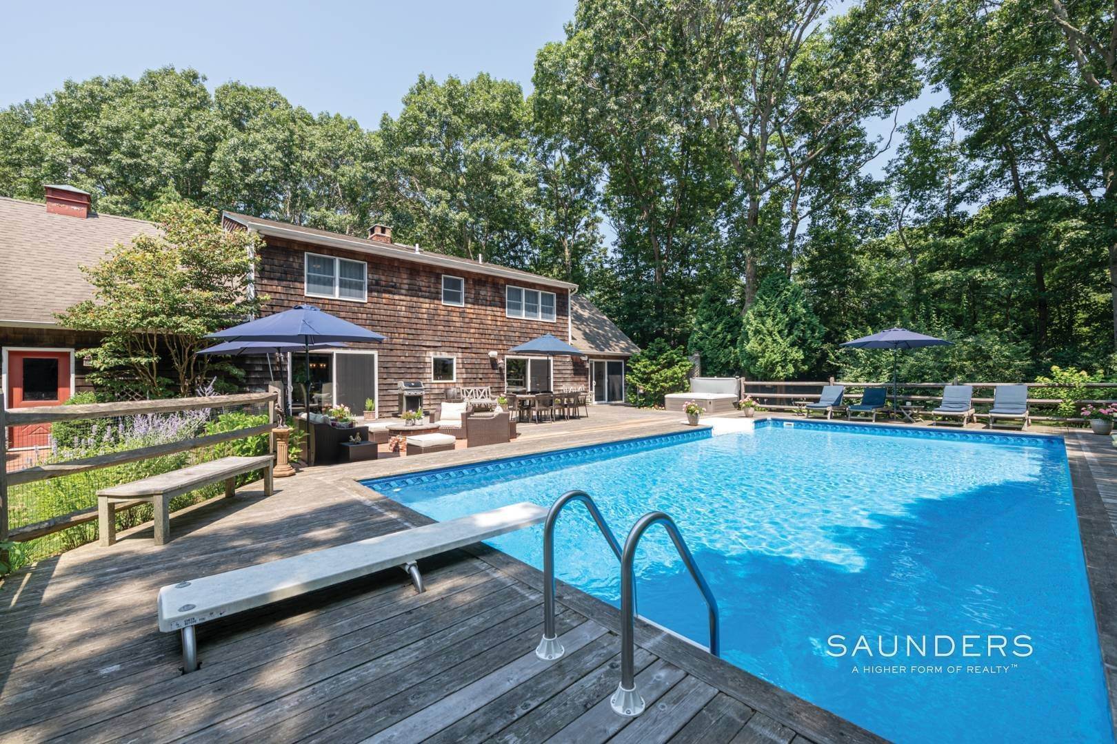 Single Family Homes at Inviting East Hampton With Pool 20 Surrey Court, East Hampton, NY 11937