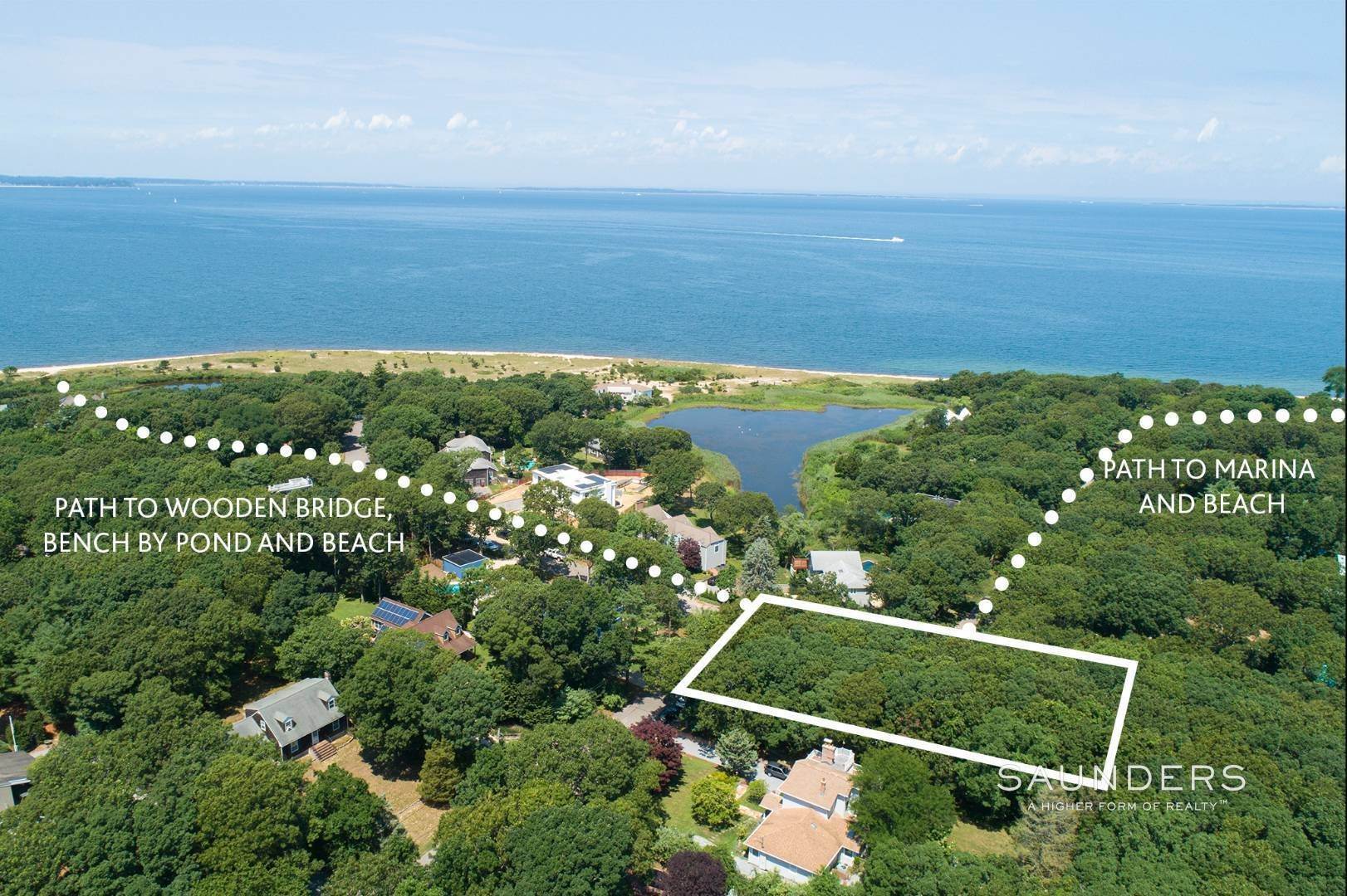 2. Land for Sale at East Hampton Waterview With Permits And Plans 5 Guernsey Lane, East Hampton, NY 11937