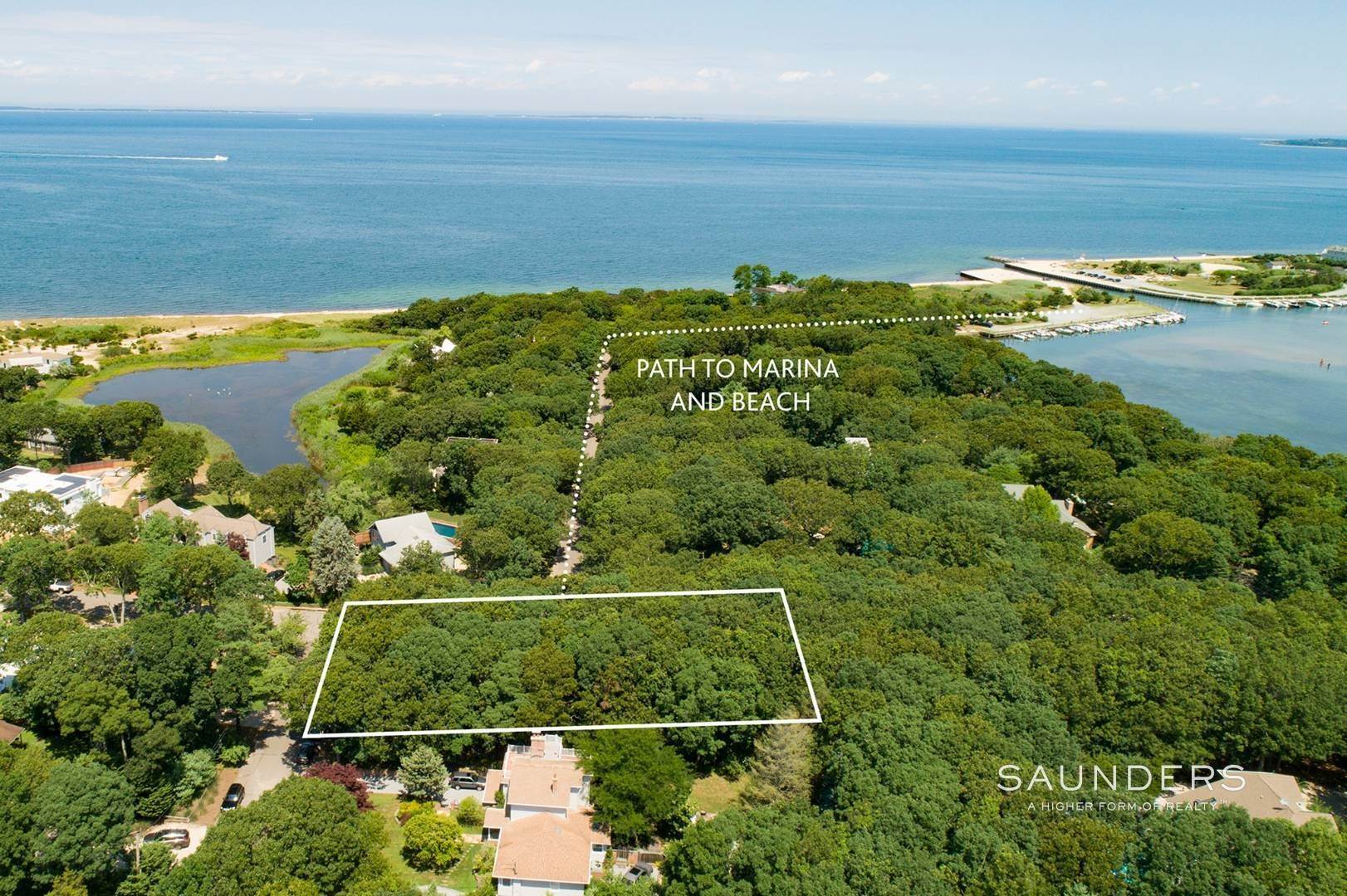Land for Sale at East Hampton Waterview With Permits And Plans 5 Guernsey Lane, East Hampton, NY 11937