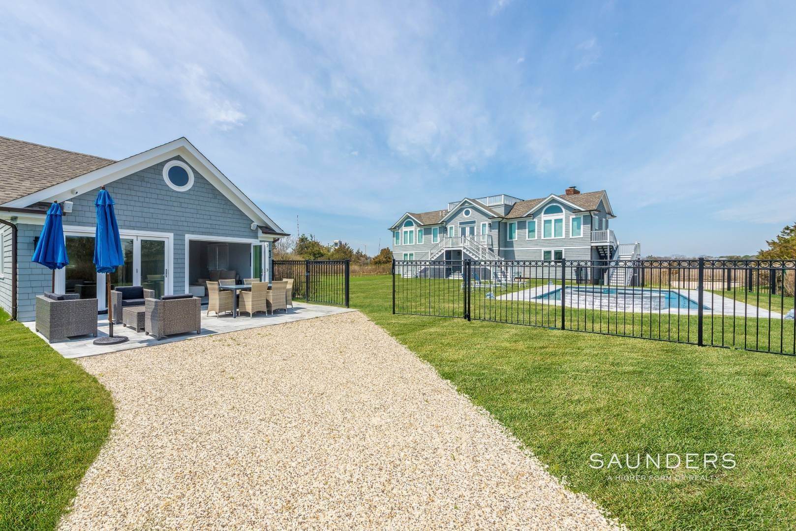 21. Single Family Homes for Sale at Quogue Waterfront Beauty 115 Dune Road, Quogue, NY 11959