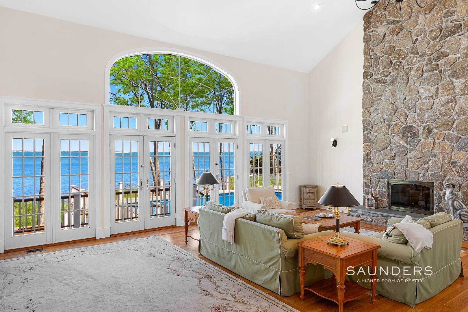 8. Single Family Homes for Sale at Shelter Island Gardiners Bay Beach House With Pool 72 Gardiners Bay Drive, Shelter Island, NY 11964