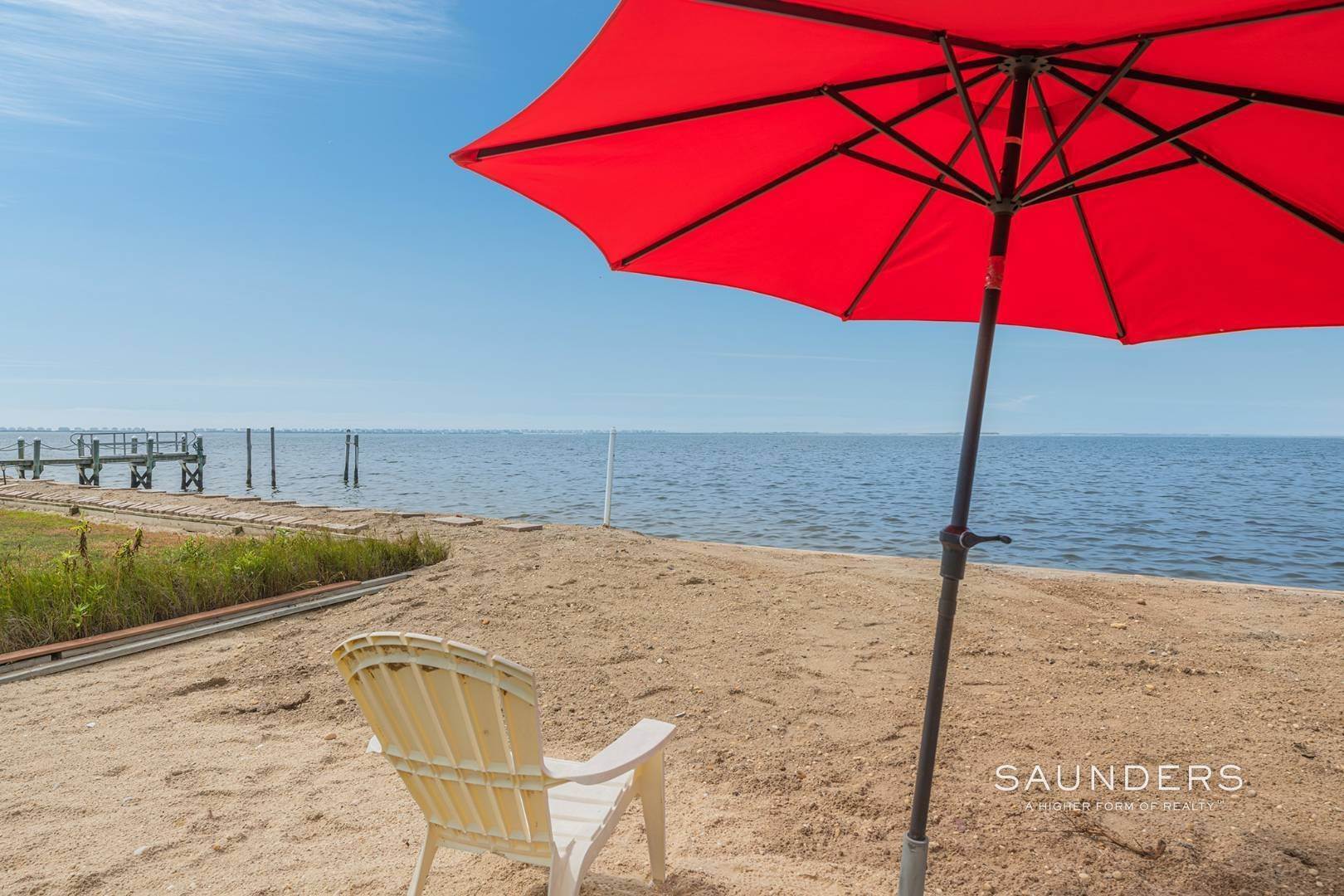 12. Single Family Homes for Sale at What A View - The Best Waterfront Deal In The Hamptons 7 Cross Road, Remsenburg, NY 11960