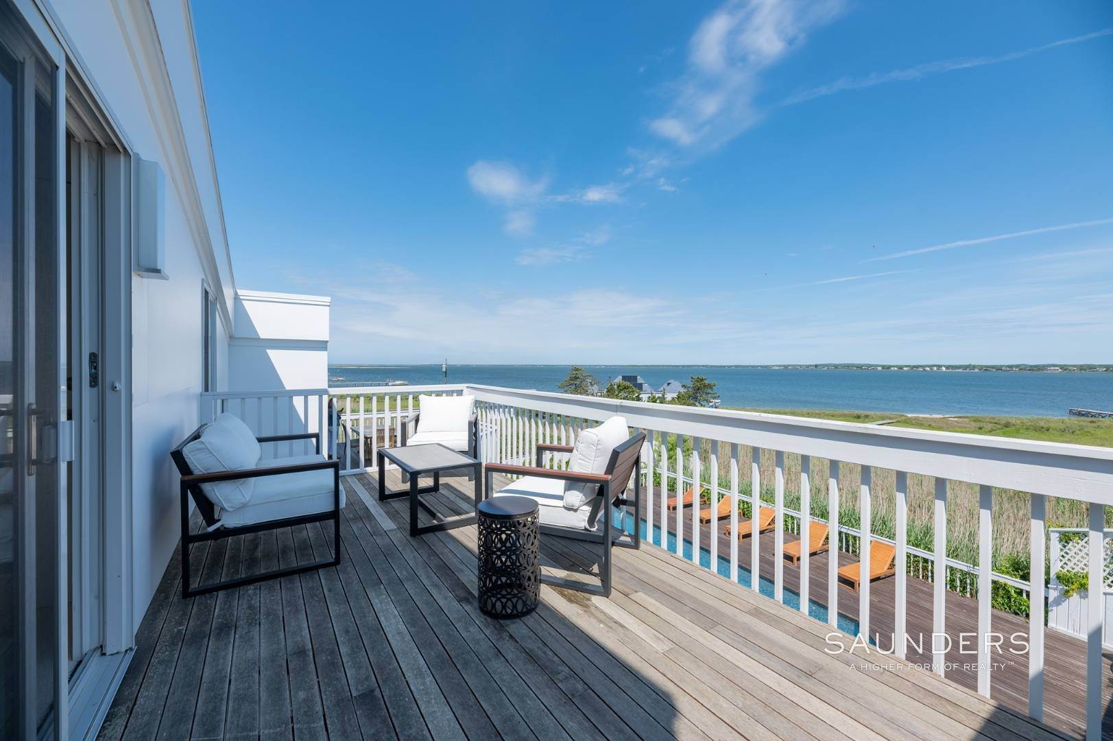27. Single Family Homes at Pristine Westhampton Bayfront With Sandy Beach & Pool 588 Dune Road, Westhampton, NY 11977