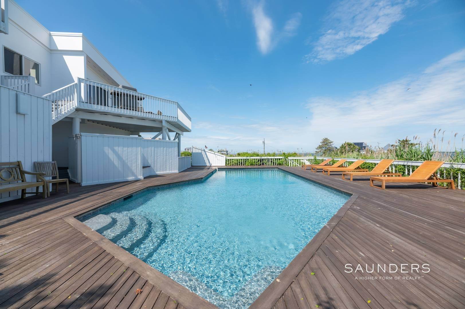 5. Single Family Homes at Pristine Westhampton Bayfront With Sandy Beach & Pool 588 Dune Road, Westhampton, NY 11977