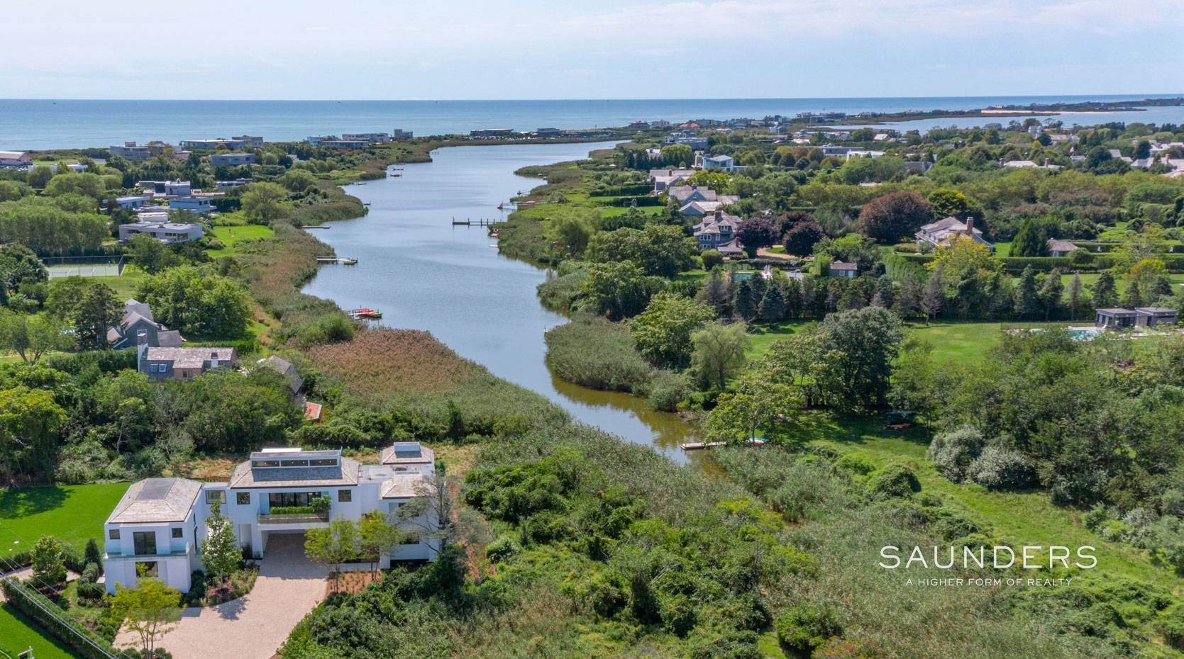 31. Single Family Homes for Sale at Oasis By The Ocean - Endless Sunsets, Water Views & Access 1076 Ocean Road, Bridgehampton, NY 11976