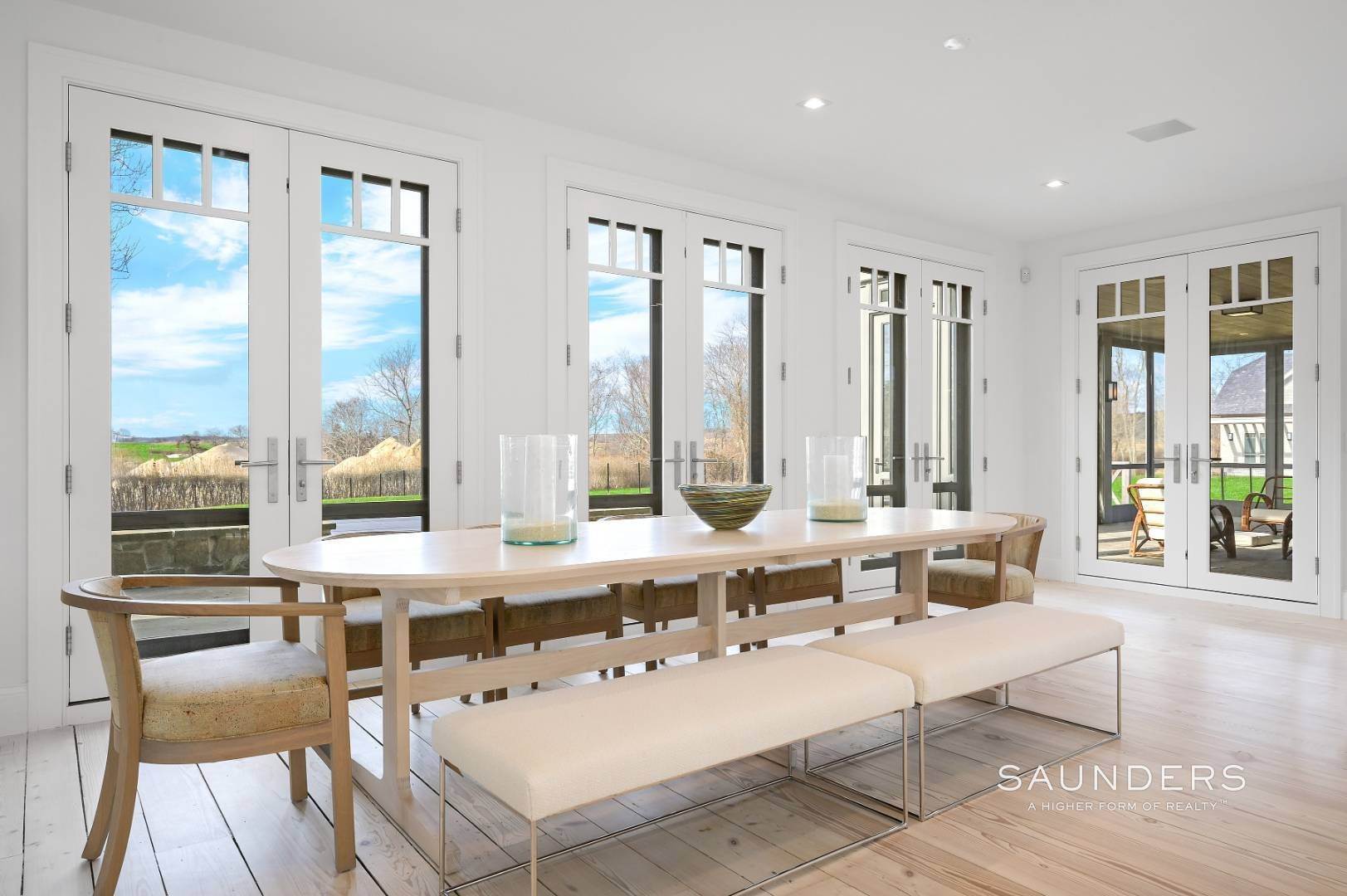 13. Single Family Homes at Chic, Newly Renovated Luxury Rental With Reserve Views 200 Guyer Road, Bridgehampton, NY 11932