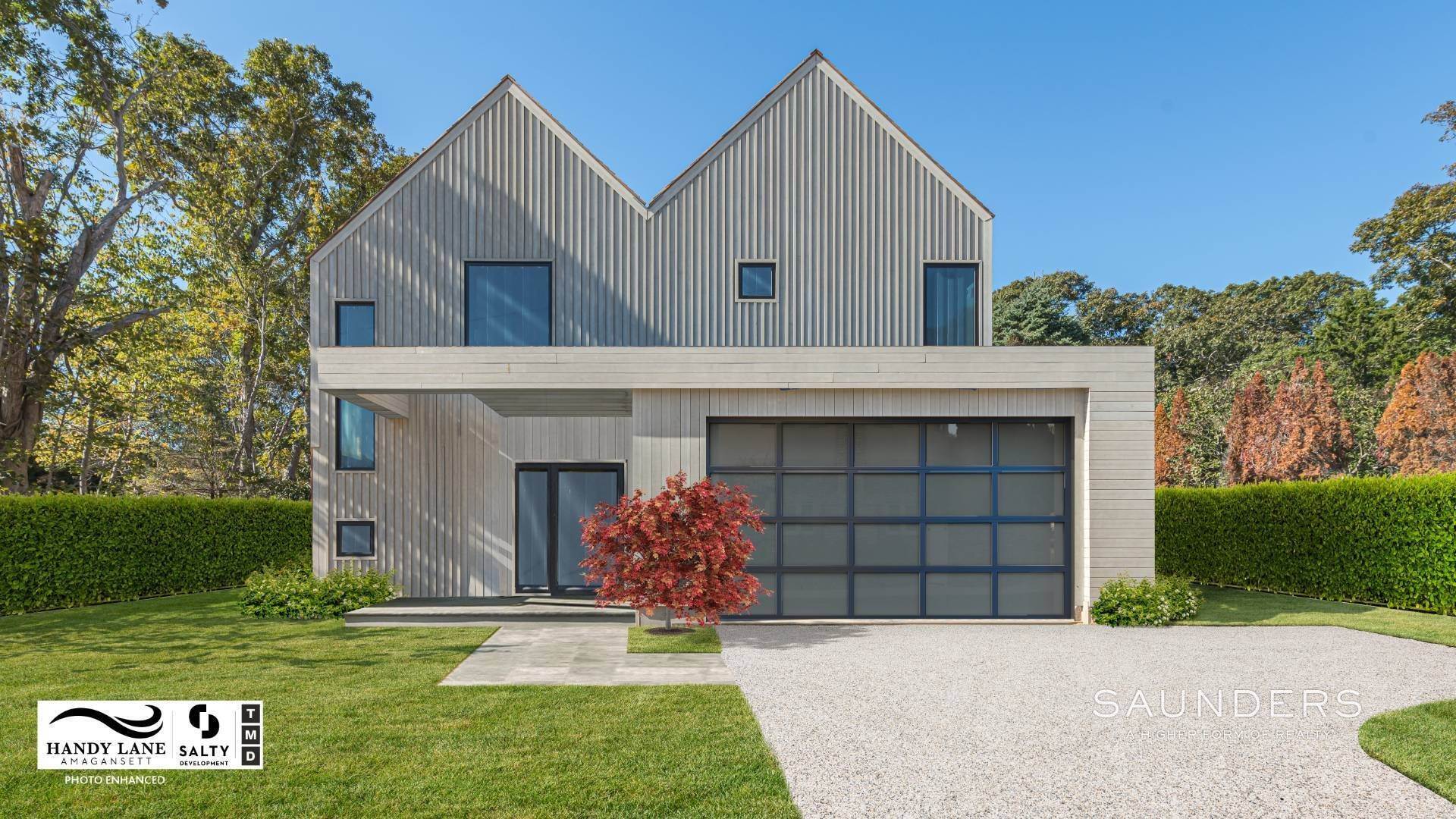 Single Family Homes for Sale at Amagansett South Of The Highway-New Construction 24 Handy Lane, Amagansett, NY 11930