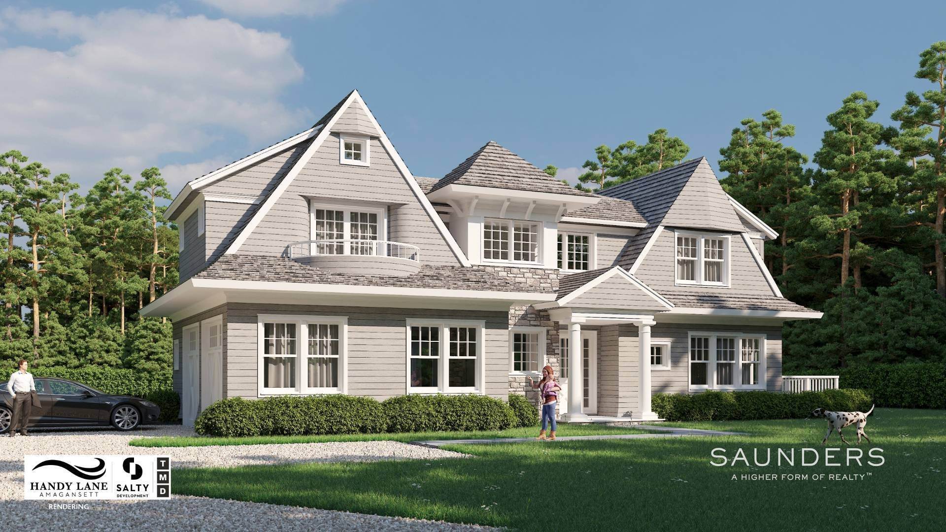 Single Family Homes for Sale at Amagansett South Of The Highway-New Construction 37 Handy Lane, Amagansett, NY 11930