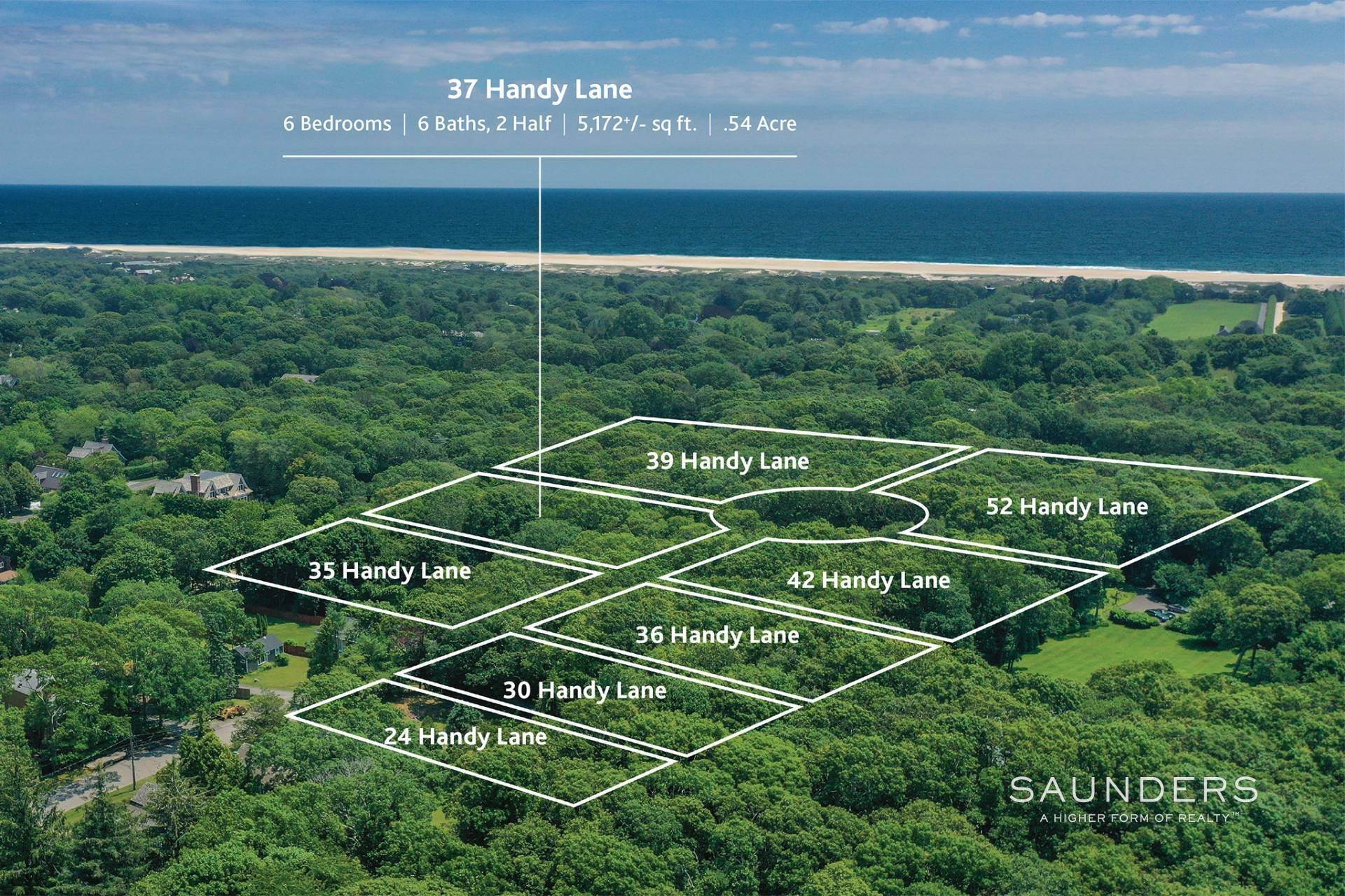 8. Single Family Homes for Sale at Amagansett South Of The Highway-New Construction 37 Handy Lane, Amagansett, NY 11930