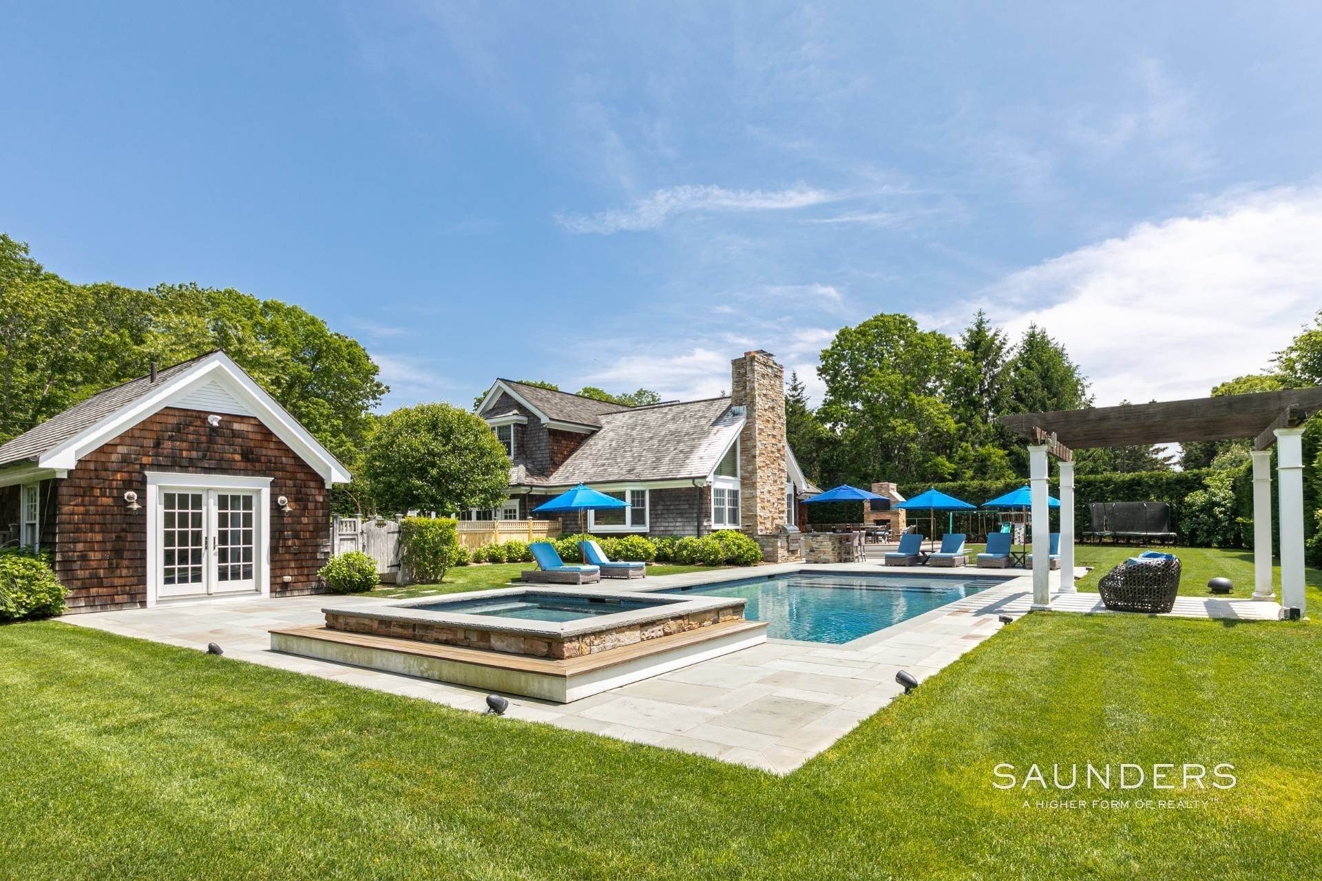 Single Family Homes for Sale at Complete Package In Sagaponack 198 Wainscott Harbor Road, Sagaponack, NY 11962