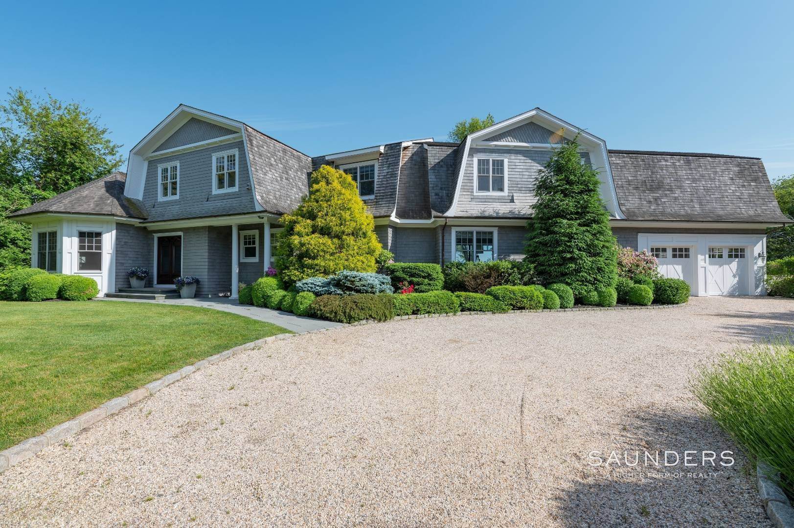 5. Single Family Homes for Sale at Exceptional Sagg Pond Waterfront With Dock 443 Sagaponack Road, Sagaponack, NY 11962