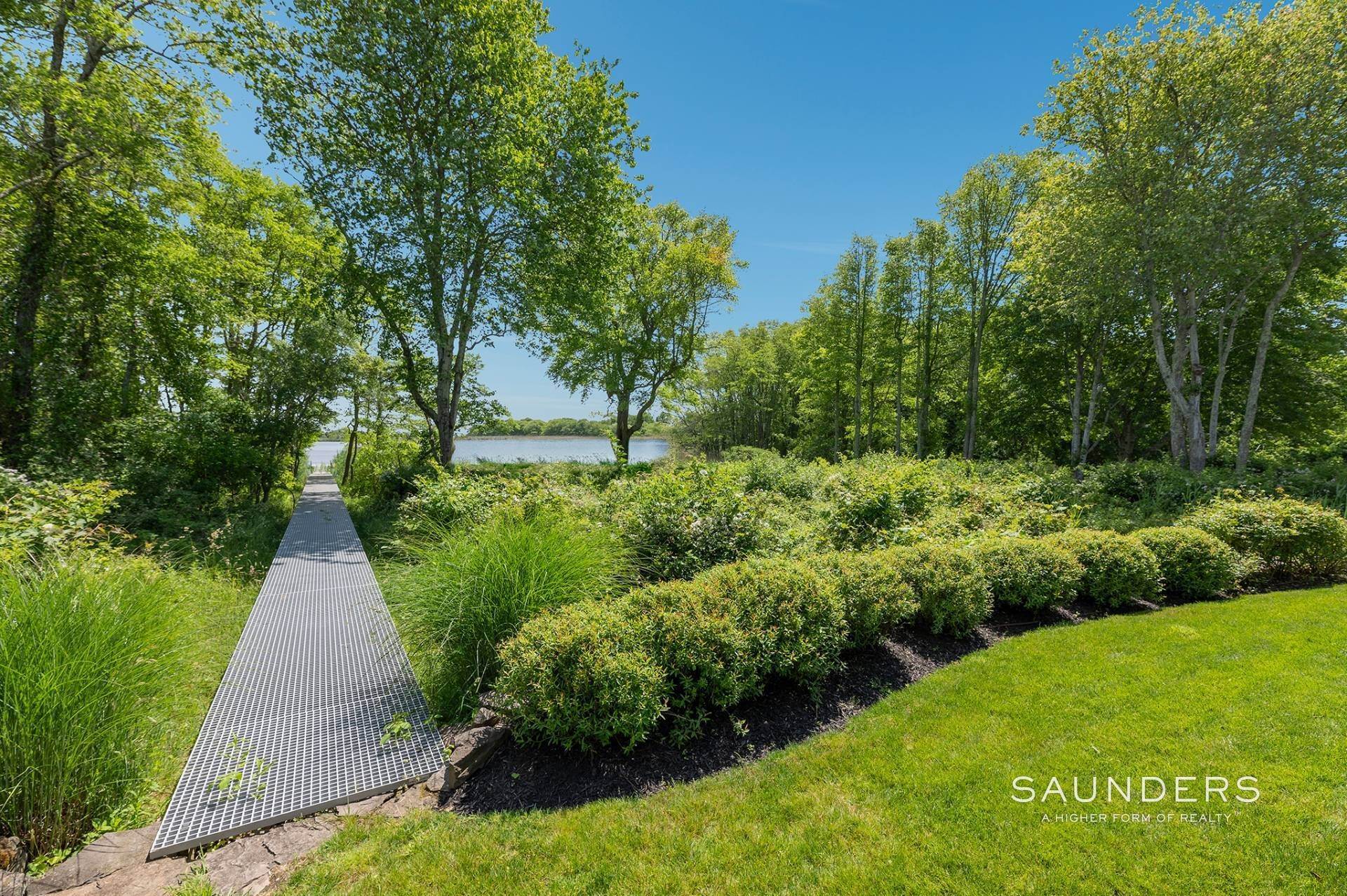 26. Single Family Homes for Sale at Exceptional Sagg Pond Waterfront With Dock 443 Sagaponack Road, Sagaponack, NY 11962