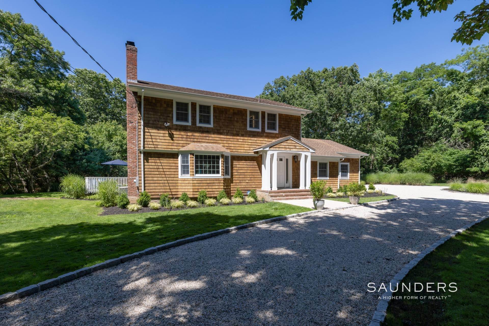 25. Single Family Homes for Sale at Private Oasis In Southampton 55 Edge Of Woods Road, Southampton, NY 11968