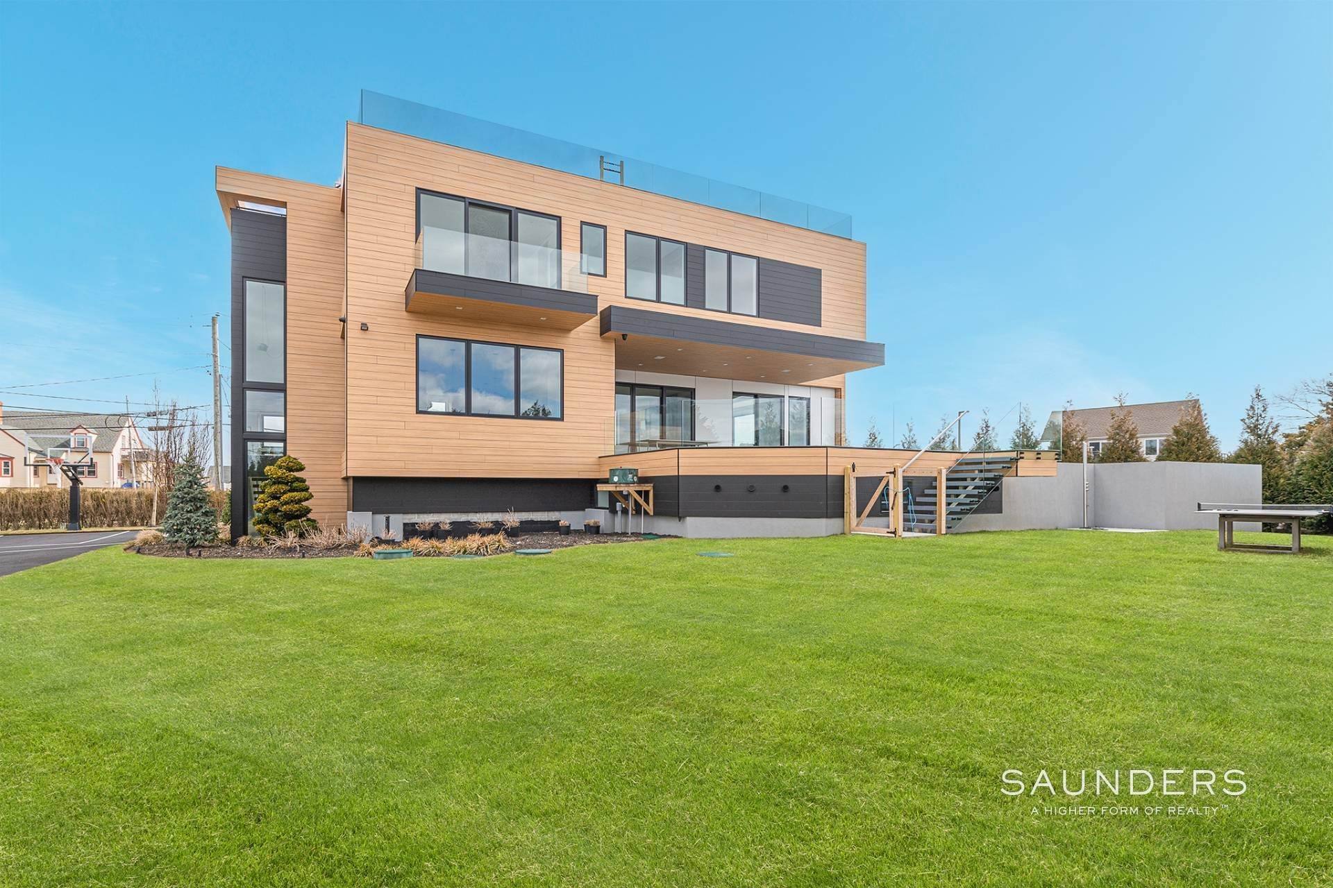 2. Single Family Homes for Sale at Modernist New Construction With Spectacular Water Views Southampton, NY 11968