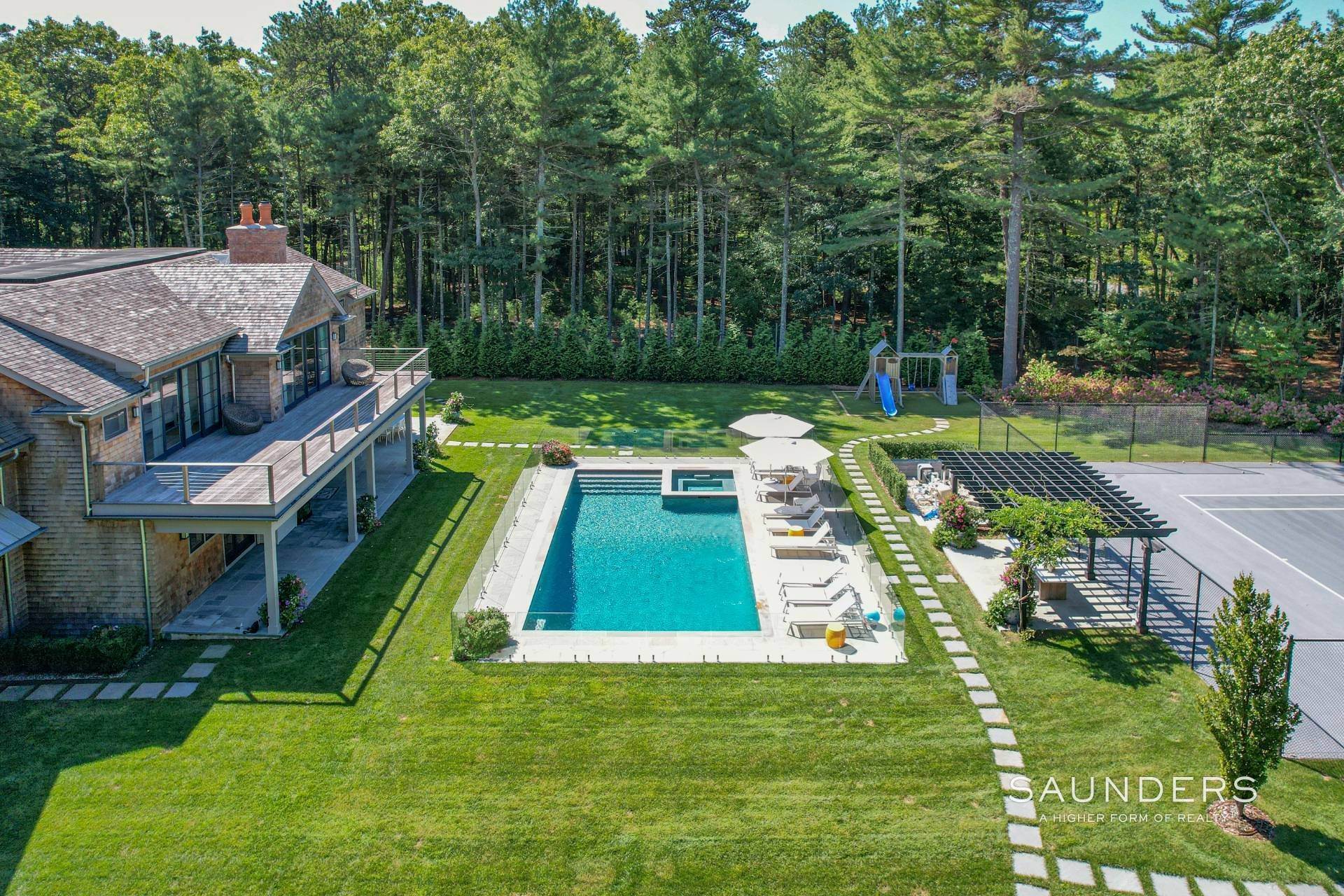 1. Single Family Homes at A True Private Oasis 7 Crooked Highway, East Hampton, NY 11937