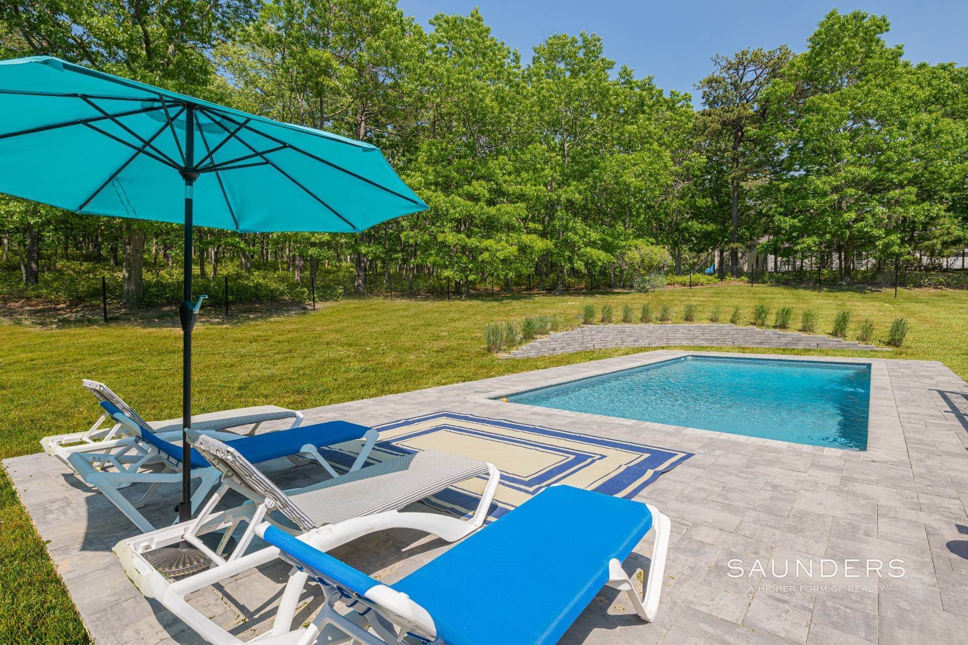 23. Single Family Homes at Privacy And Saltwater Pool In Desirable Red Creek Ridge 6 Hildreth Road East, Hampton Bays, NY 11946