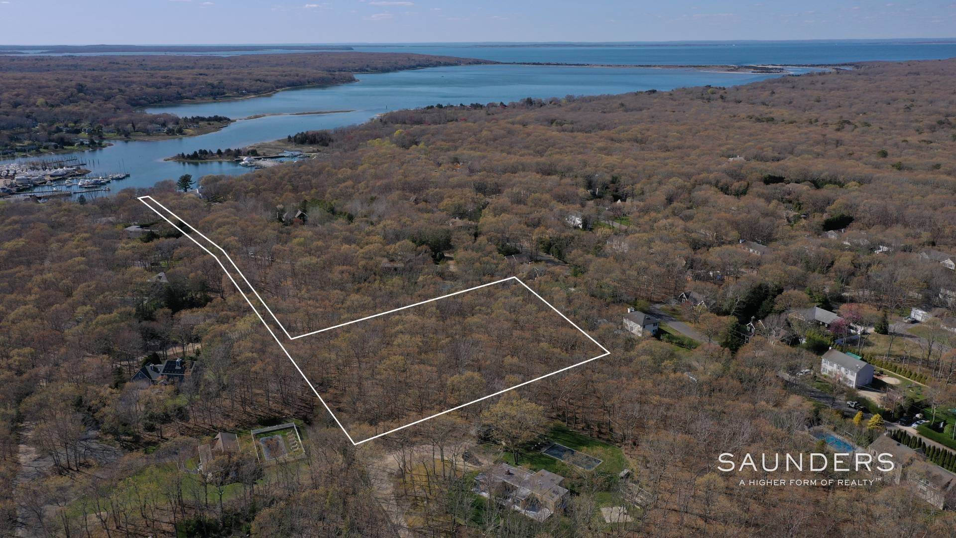 Land for Sale at Unique Opportunity 2.9 Acres-Building Permits In Place 14 Three Mile Harbor Hog Creek Rd, East Hampton, NY 11937