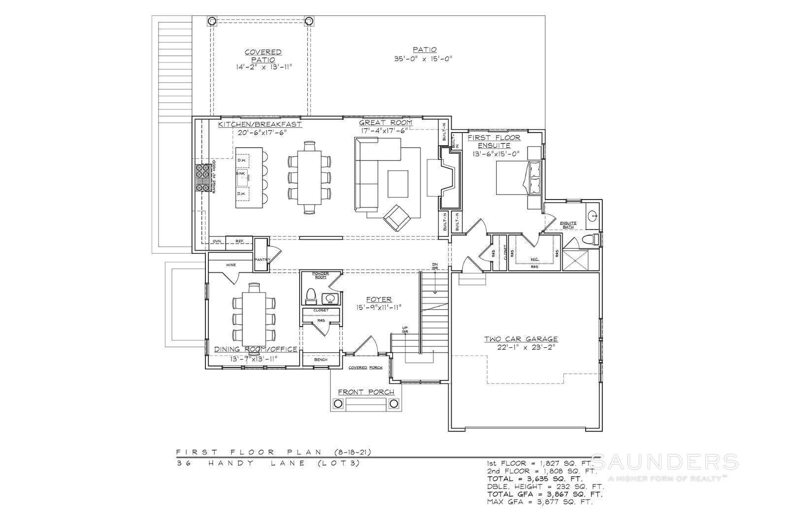 3. Single Family Homes for Sale at New Construction - Amagansett South 36 Handy Lane, Amagansett, NY 11930