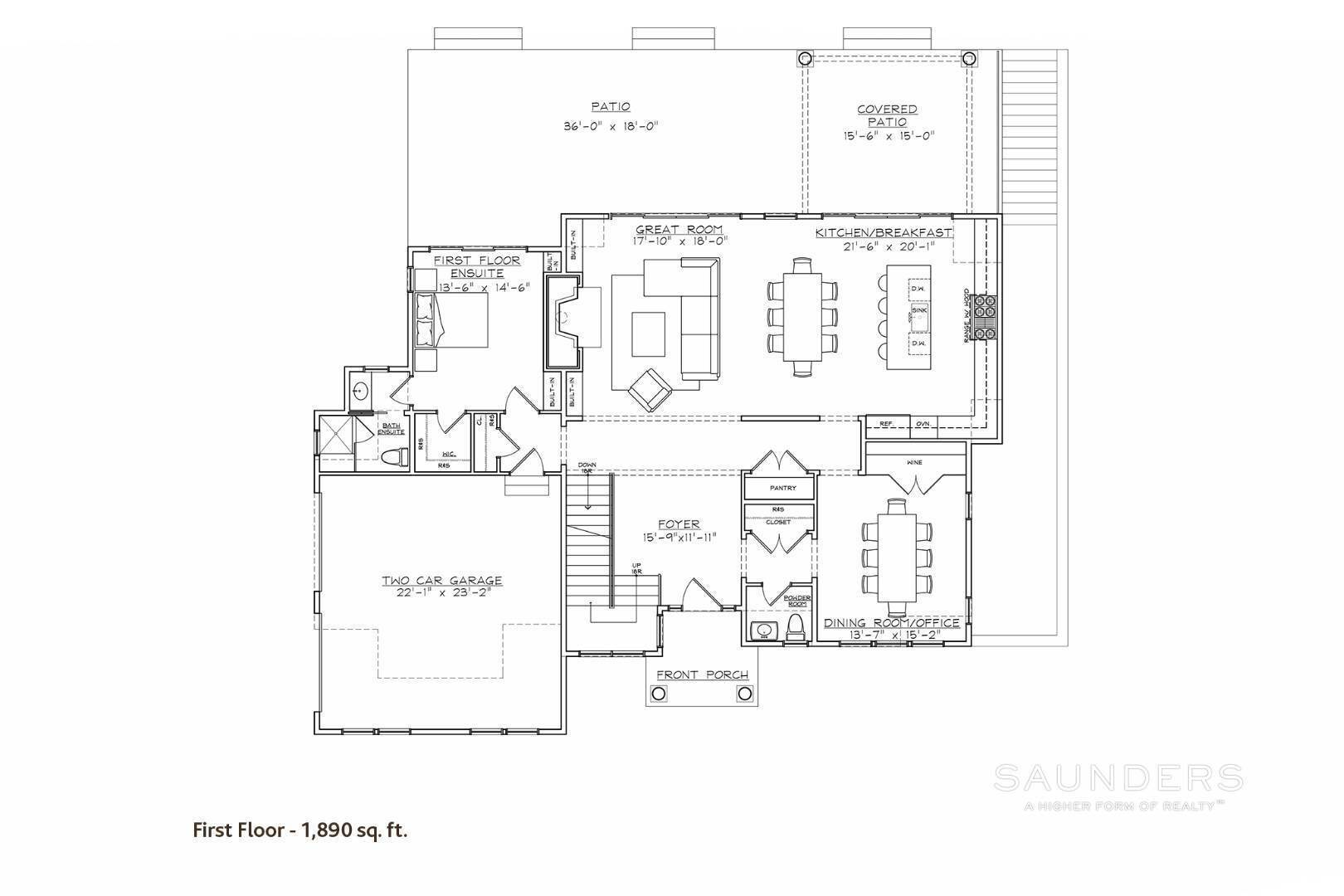2. Single Family Homes for Sale at Amagansett South Of The Highway-New Construction 35 Handy Lane, Amagansett, NY 11930
