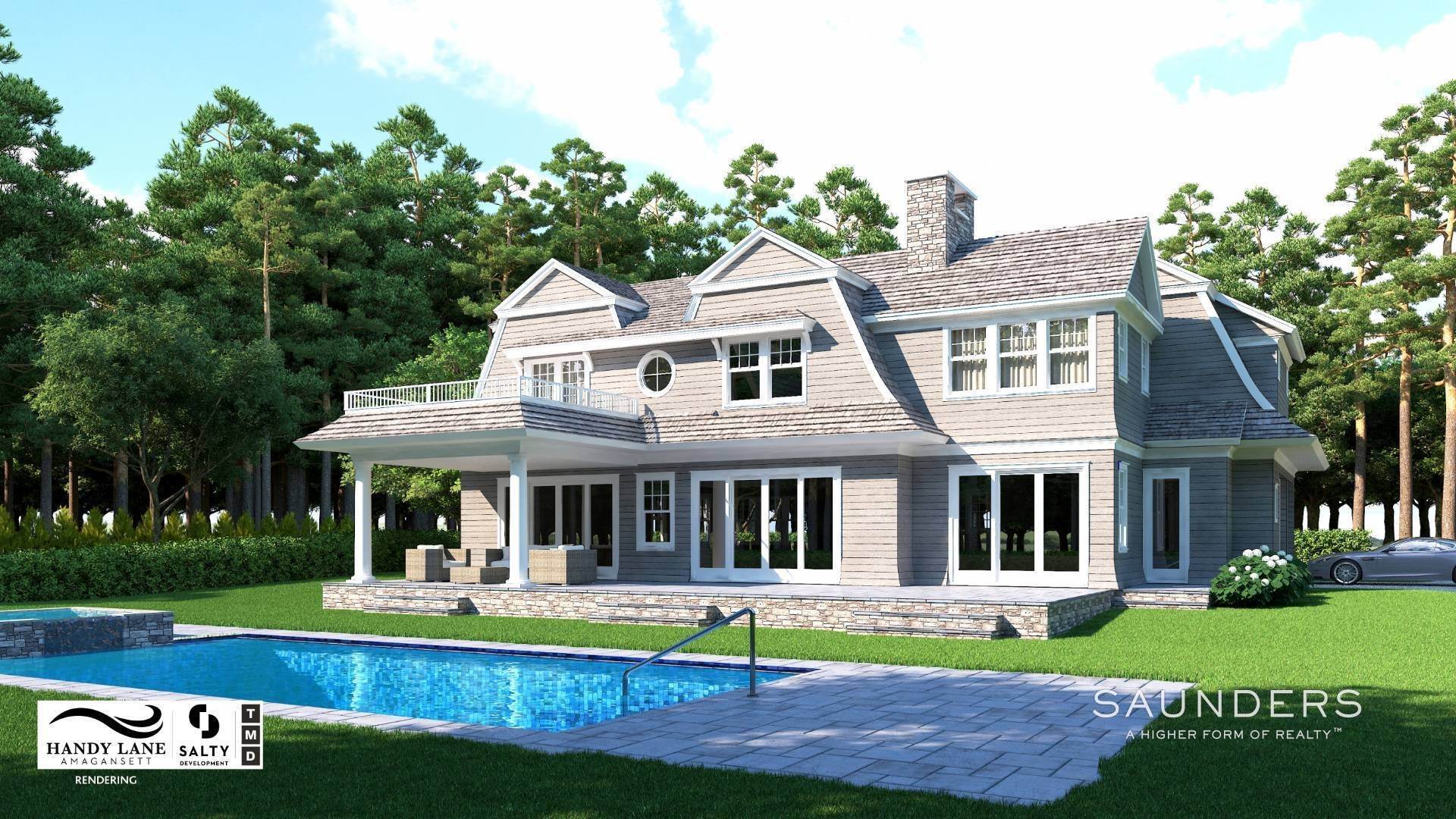 3. Single Family Homes for Sale at Amagansett South Of The Highway-New Construction 35 Handy Lane, Amagansett, NY 11930