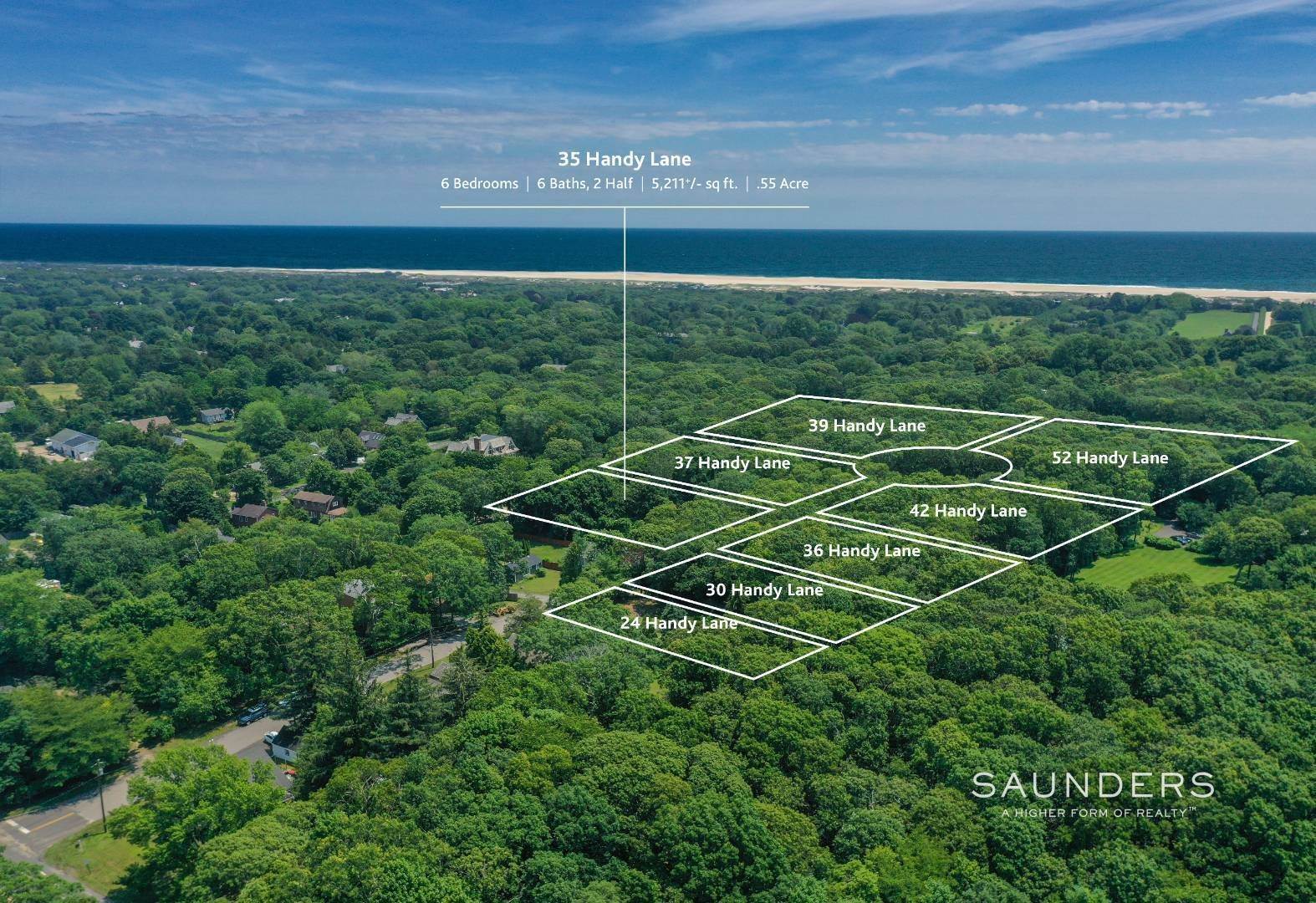9. Single Family Homes for Sale at Amagansett South Of The Highway-New Construction 35 Handy Lane, Amagansett, NY 11930