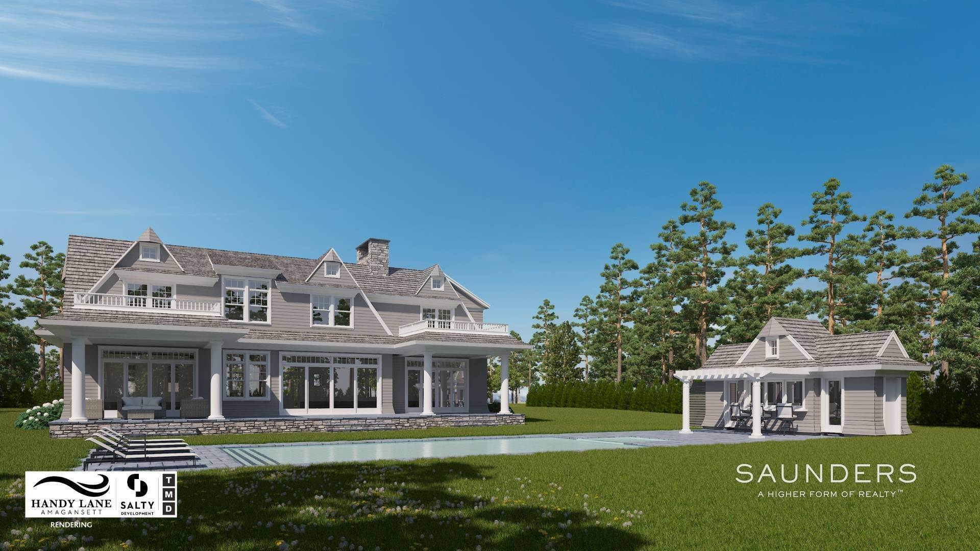 2. Single Family Homes for Sale at Amagansett South Of The Highway- New Construction 39 Handy Lane, Amagansett, NY 11937