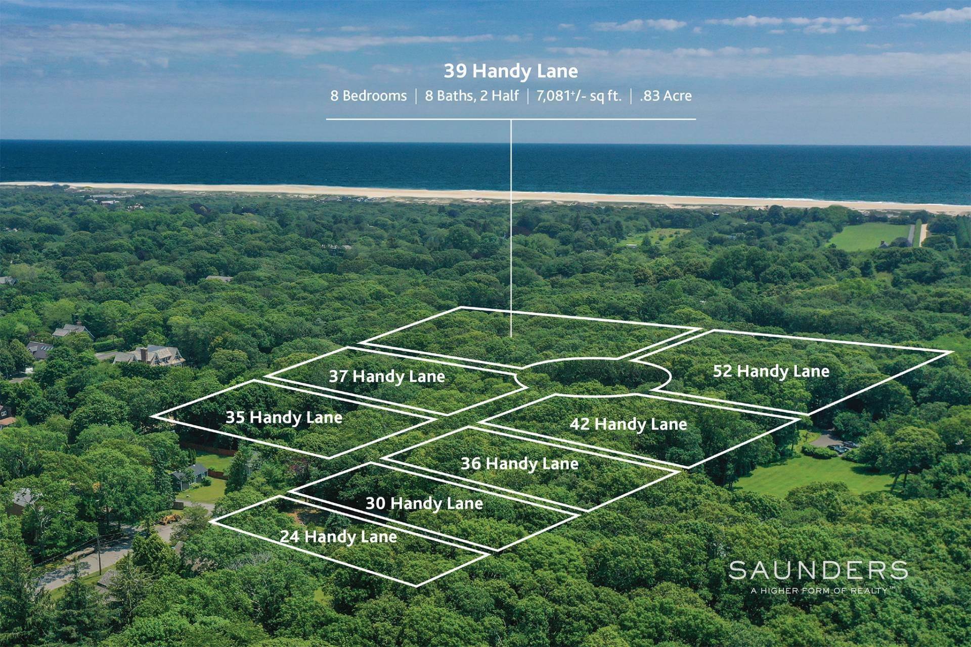 8. Single Family Homes for Sale at Amagansett South Of The Highway- New Construction 39 Handy Lane, Amagansett, NY 11937