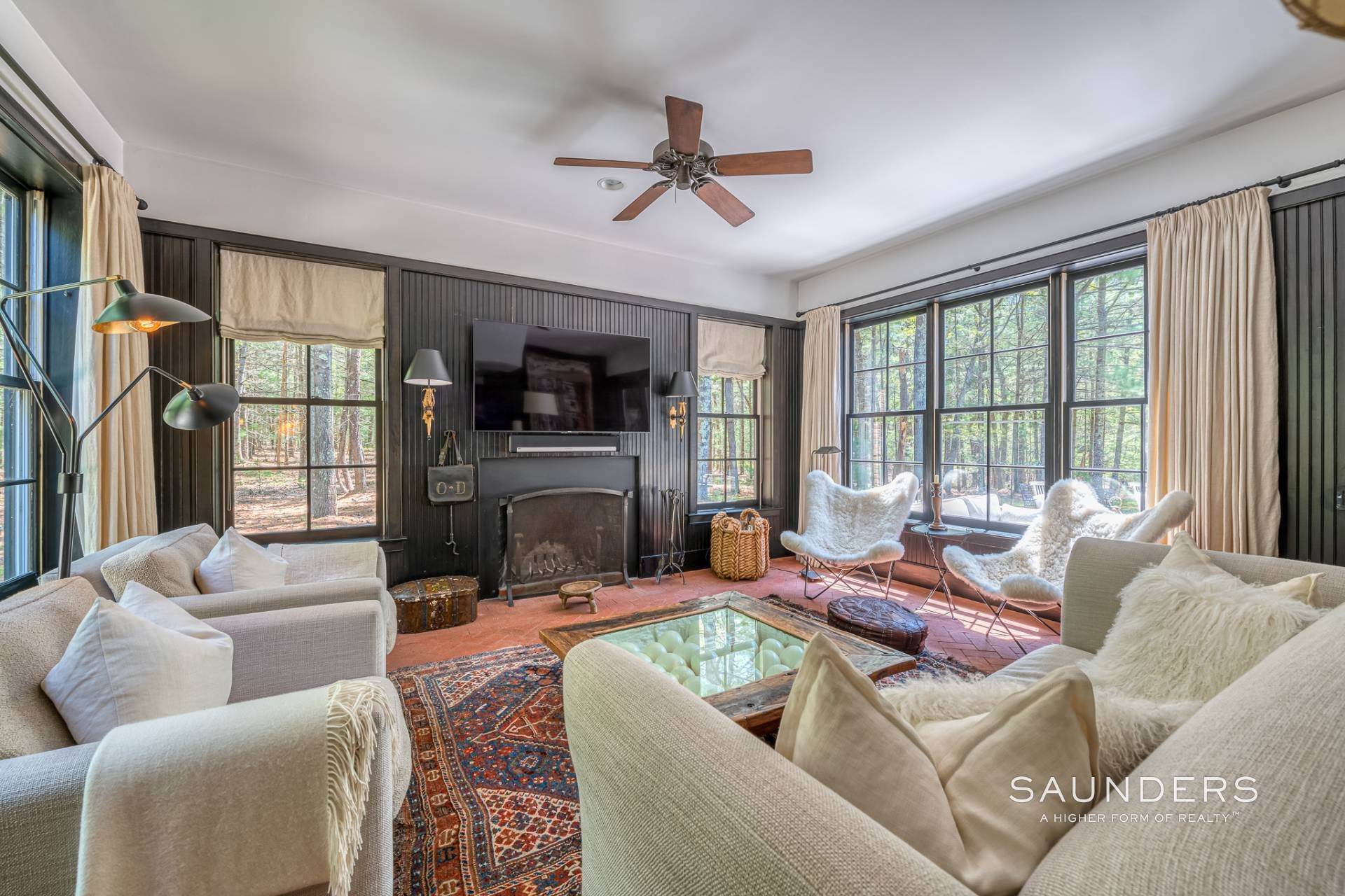 7. Single Family Homes for Sale at Retreat On A Secluded Pond 132 Swamp Road, East Hampton, NY 11937