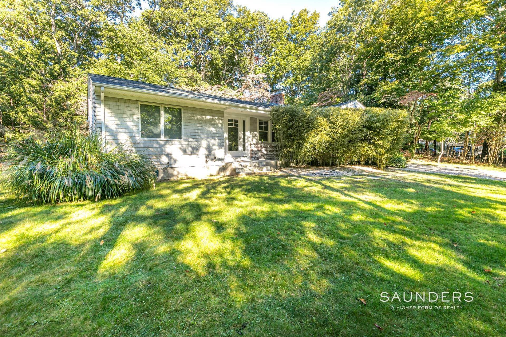 3. Single Family Homes for Sale at Dreamy Renovated Ranch By The Bay 17 Milina Drive, East Hampton, NY 11937