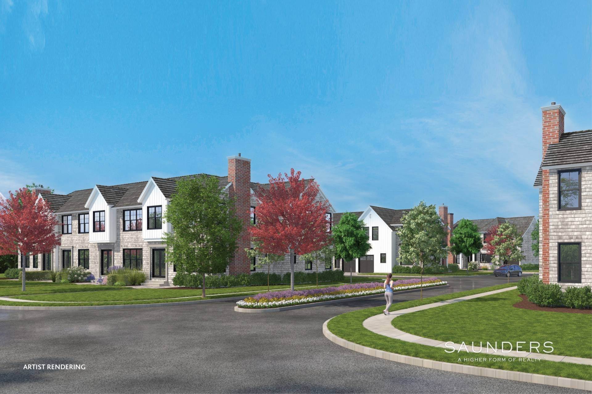 Townhouse for Sale at Watermill Crossing - New Luxury Townhomes 20 Magnolia Drive (Watermill Crossing Showroom 14 Main Street), Southampton, NY 11968