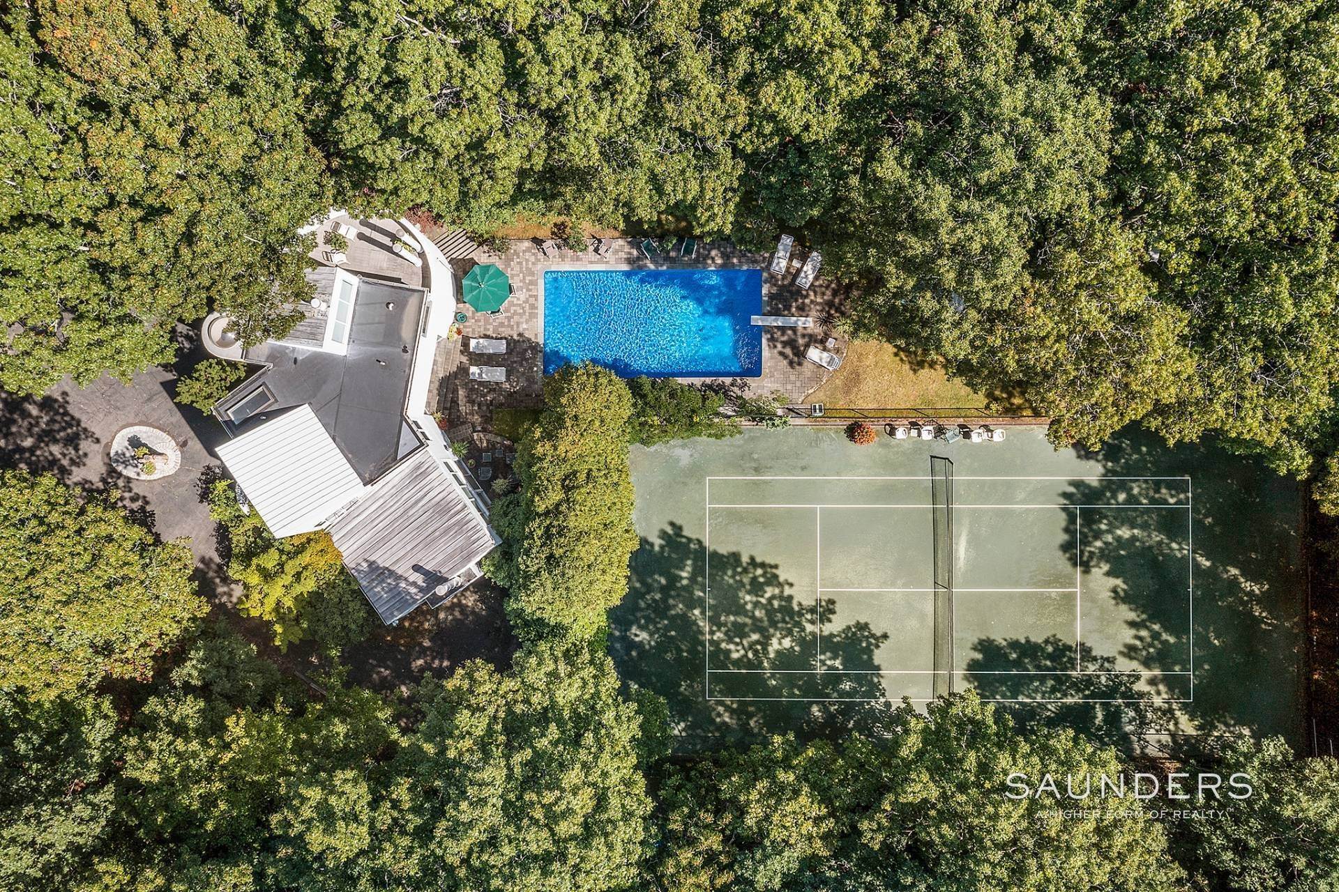 3. Single Family Homes for Sale at Just Reduced - Contemporary With Pool, Tennis And Beach Access 2256 Noyack Road, Sag Harbor, NY 11963