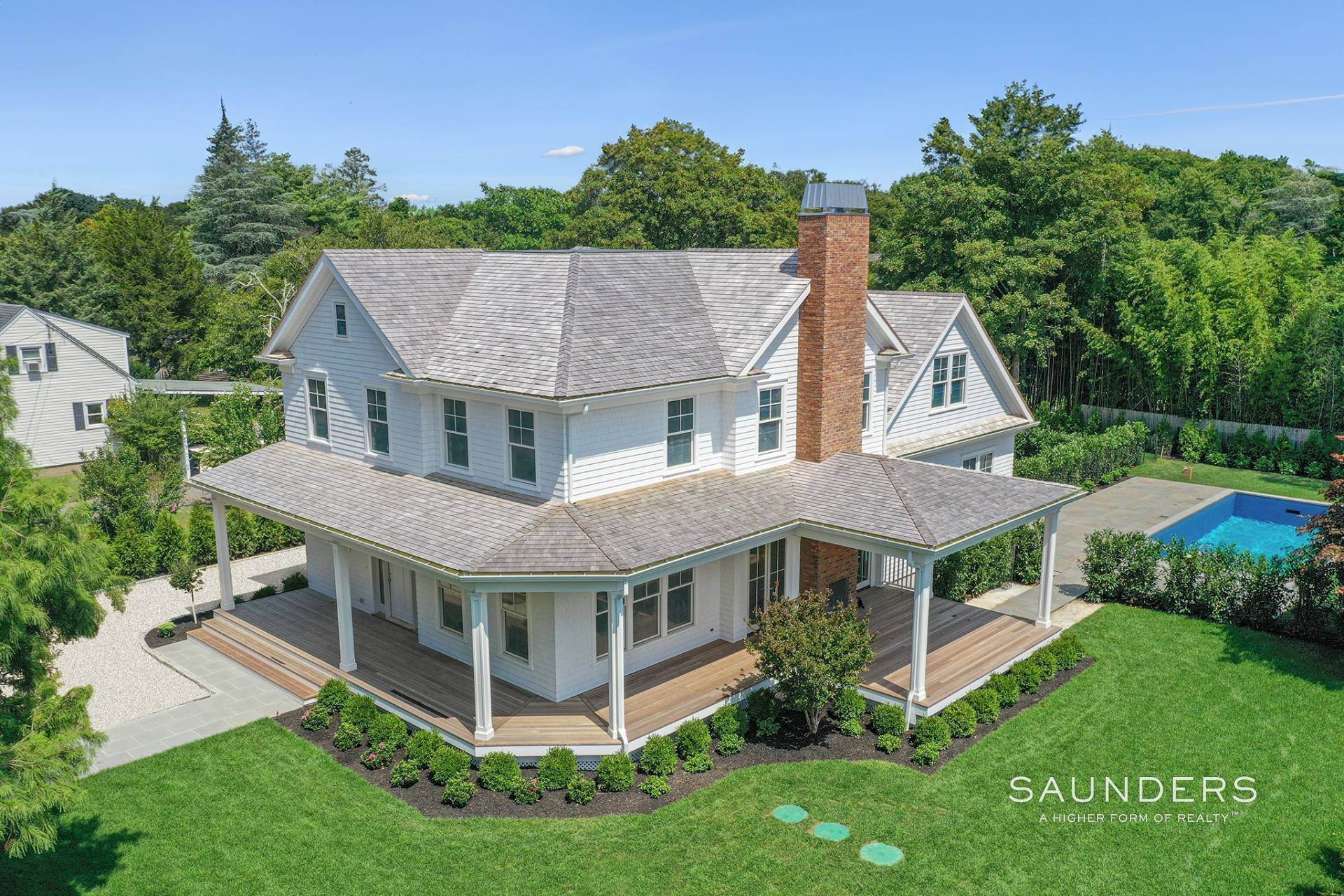 1. Single Family Homes for Sale at Exquisite Southampton Village Sanctuary 54 Henry Street, Southampton, NY 11968