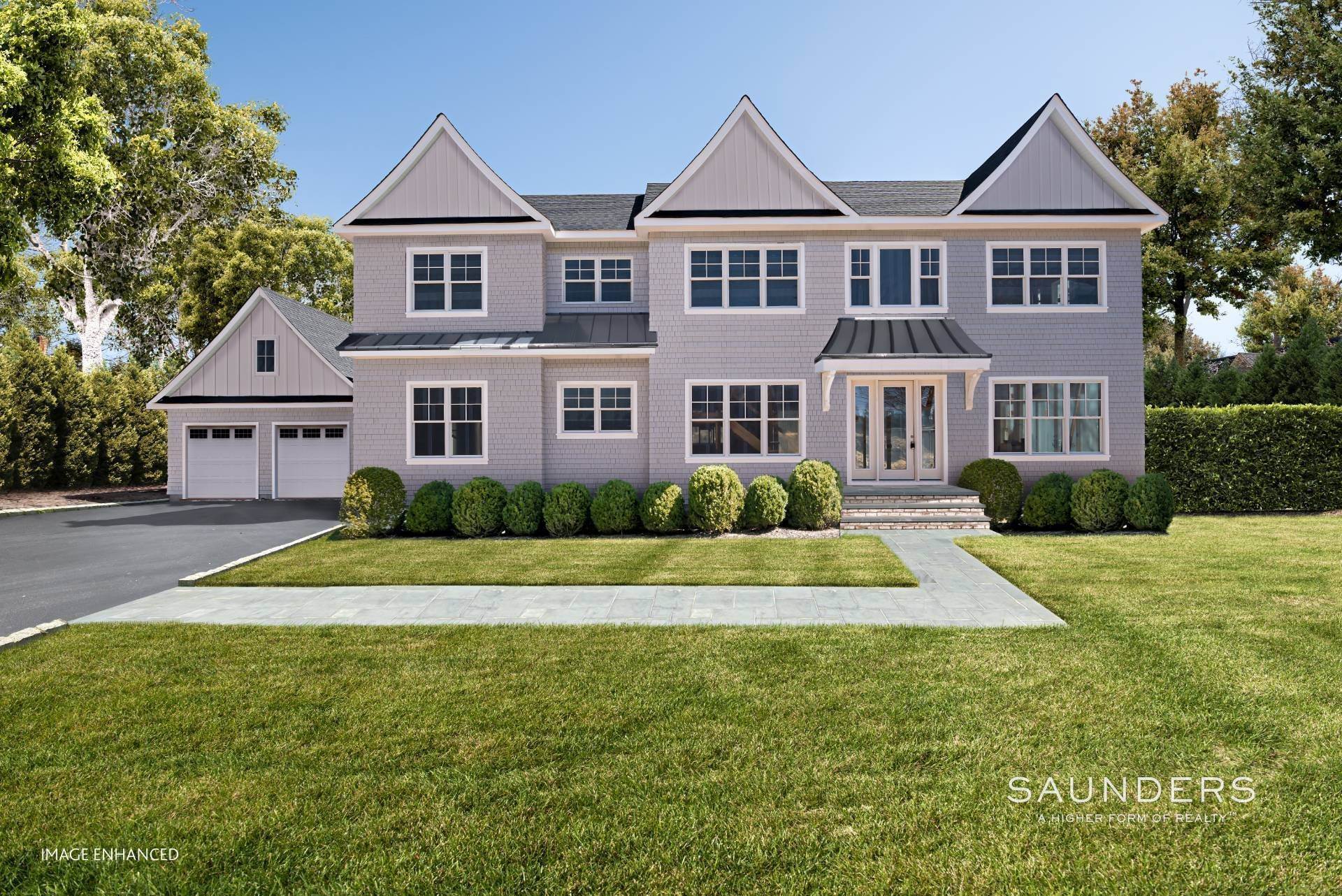 Single Family Homes for Sale at New Construction With Saltwater Pool In Desirable Quogue Village 46 Jessup Avenue, Quogue, NY 11959
