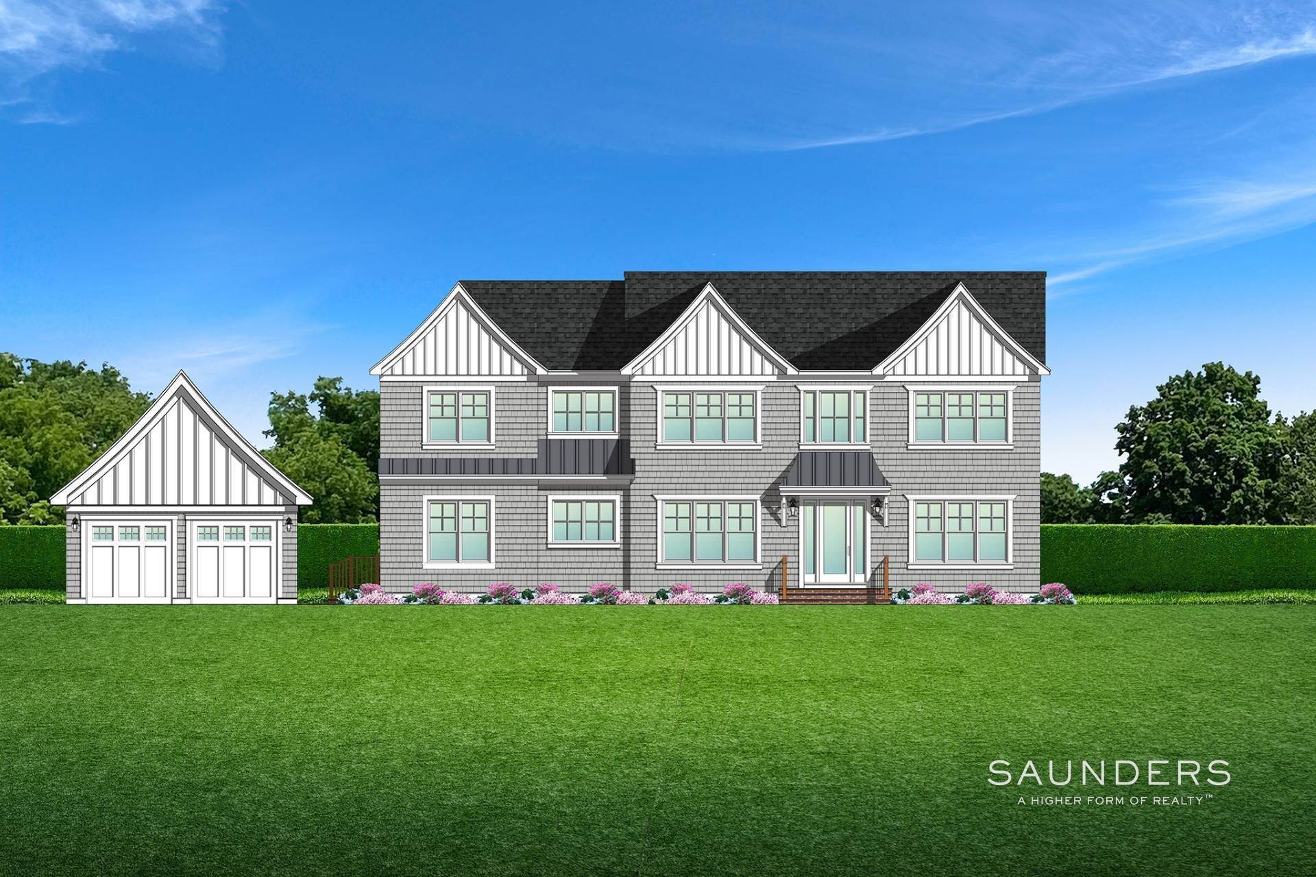 2. Single Family Homes for Sale at New Construction With Saltwater Pool In Desirable Quogue Village 46 Jessup Avenue, Quogue, NY 11959