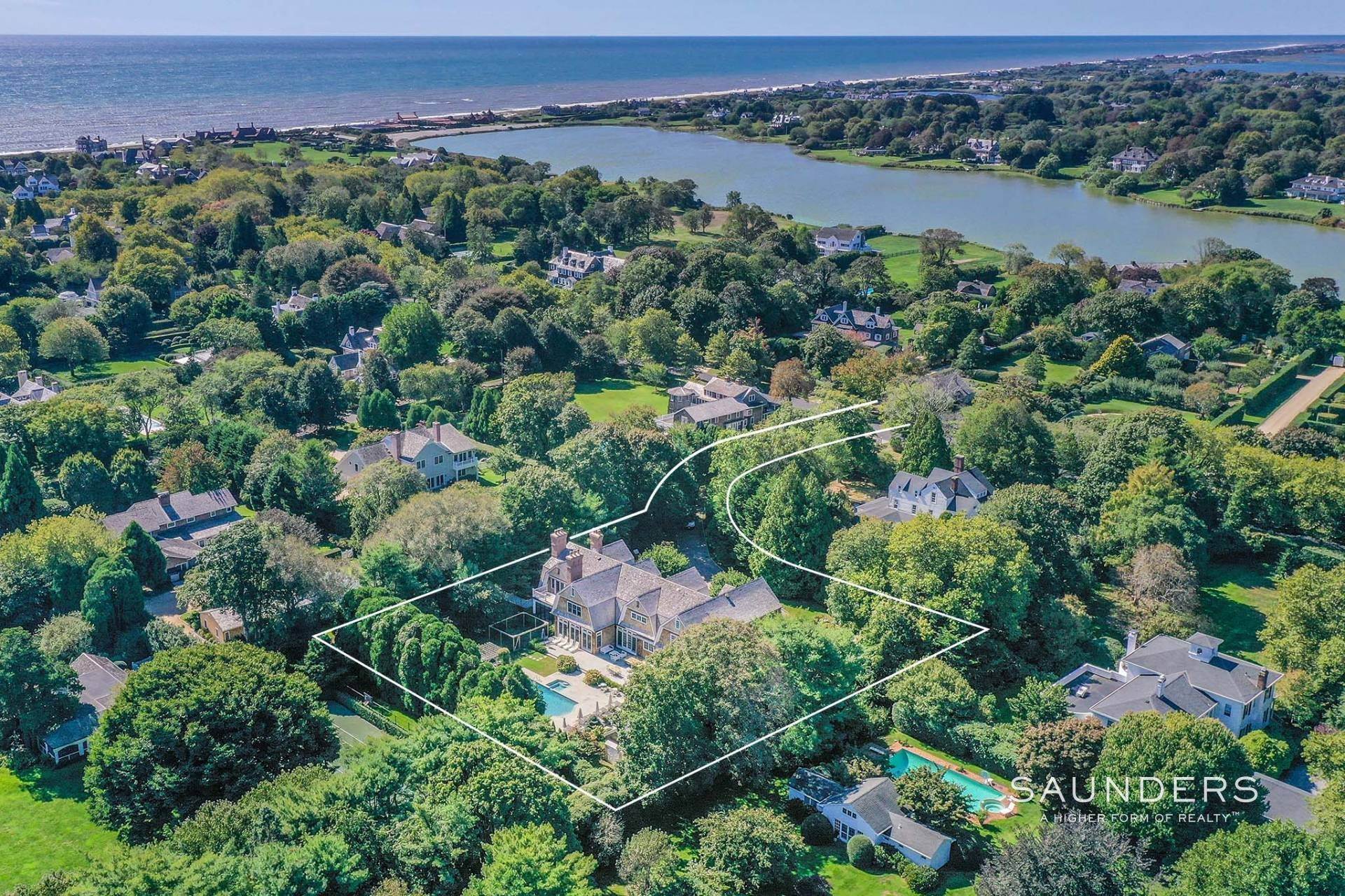 Single Family Homes for Sale at Spectacular Southampton Village Estate 254 South Main Street, Southampton, NY 11968