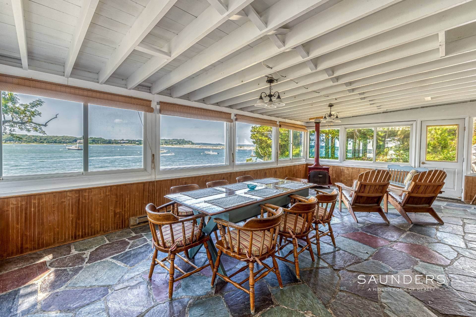 23. Single Family Homes for Sale at Shelter Island 1937 Cape Cod Harborfront With Deepwater Dock 6-6a South Ram Island Drive, Shelter Island, NY 11964