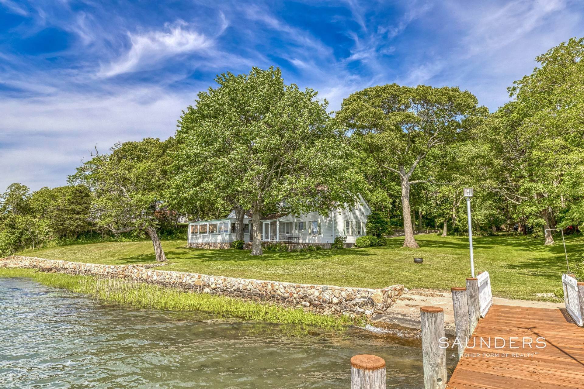 2. Single Family Homes for Sale at Shelter Island 1937 Cape Cod Harborfront With Deepwater Dock 6-6a South Ram Island Drive, Shelter Island, NY 11964