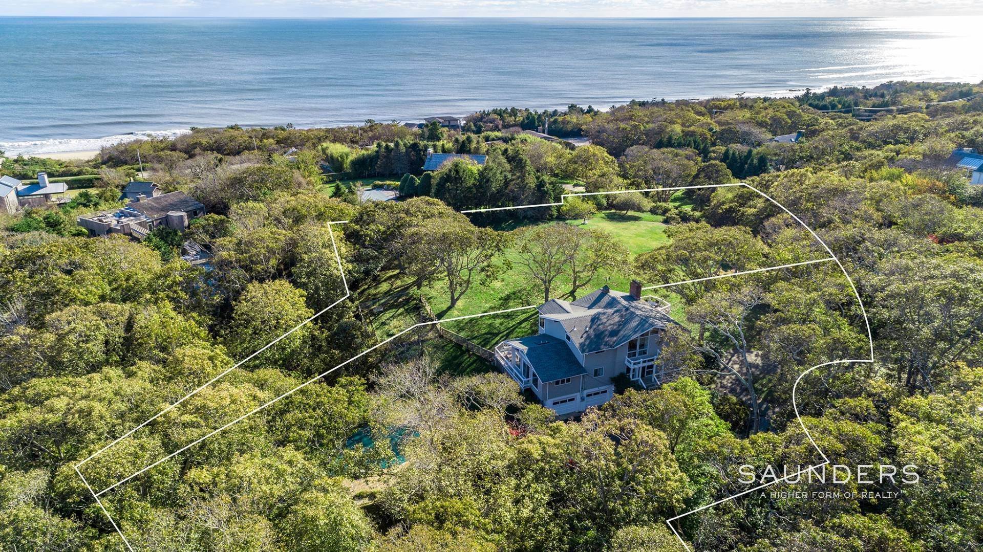 2. Single Family Homes for Sale at Create Your Dream Compound On 2 Acres With Ocean Views 12 & 18 Tara Road, Montauk, NY 11954