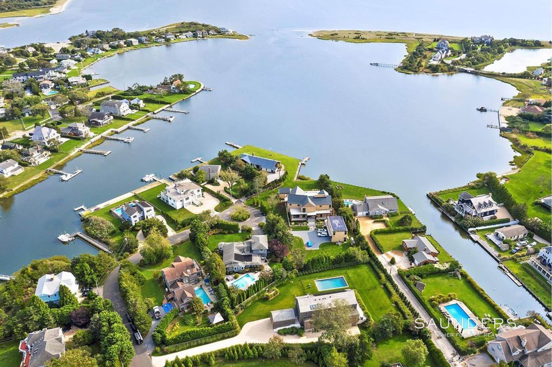 1. Single Family Homes at South Of The Highway Getaway With Water View 7 Koral Drive, Southampton, NY 11968