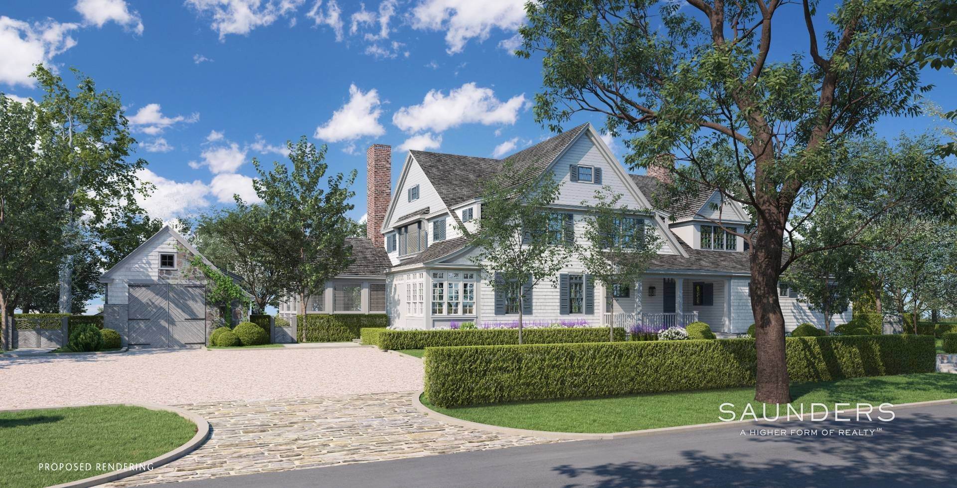 2. Single Family Homes for Sale at Dream Waterfront Estate For Entertaining 37 Glover Street, Sag Harbor, NY 11963