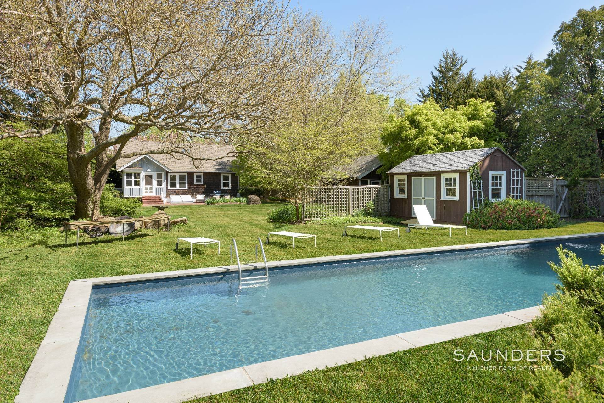4. Single Family Homes for Sale at Shelter Island Renovated 1931 Bungalow With Pool 23 Smith Street, Shelter Island, NY 11964