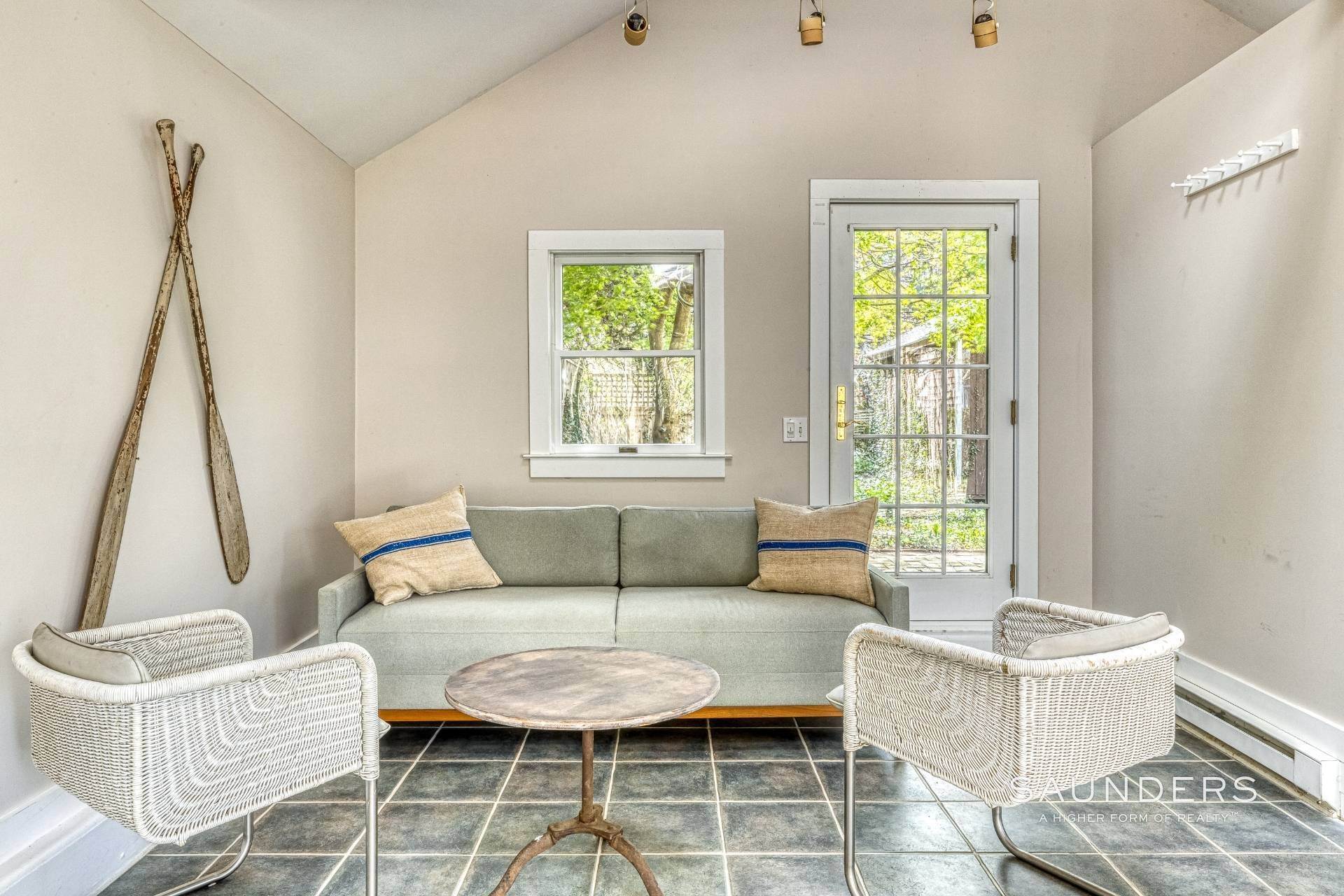 41. Single Family Homes for Sale at Shelter Island Renovated 1931 Bungalow With Pool 23 Smith Street, Shelter Island, NY 11964