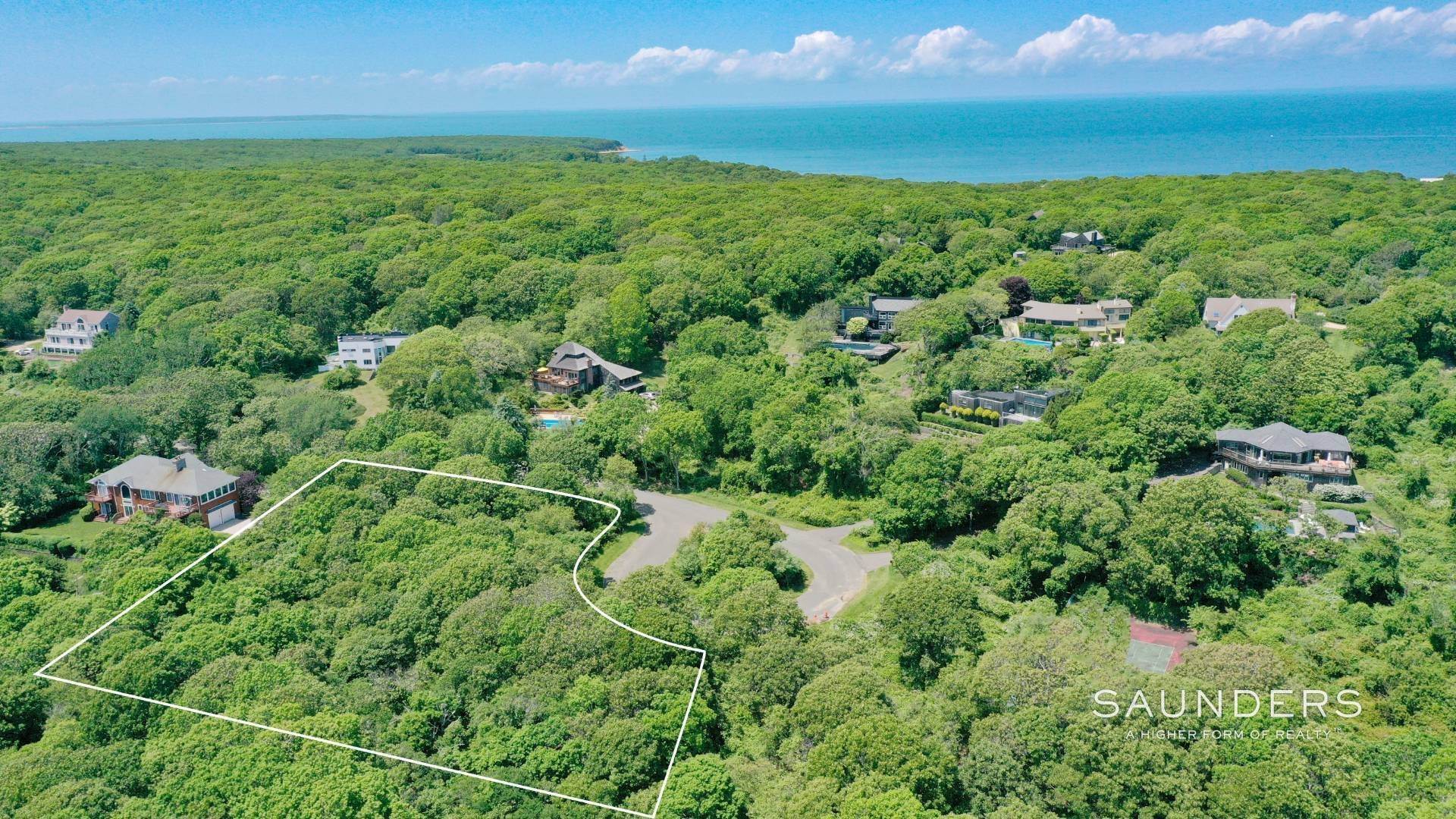 Land for Sale at Prime Montauk Parcel With Possible Water View 14 Clearview Drive, Montauk, NY 11954