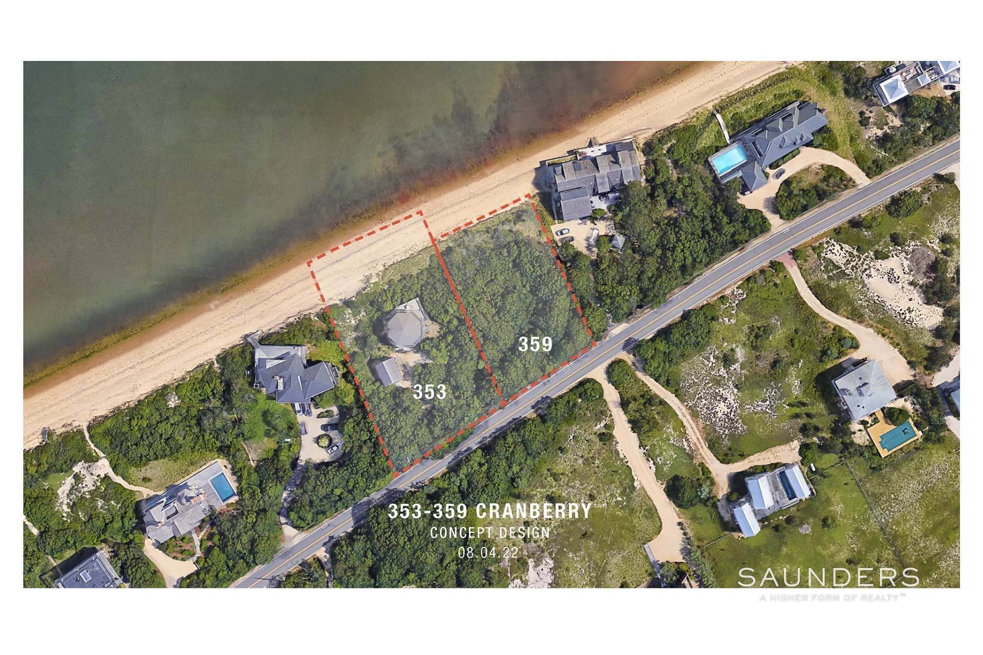 6. Land for Sale at Promised Land Waterfront And Sunsets 353 & 359 Cranberry Hole Road, Amagansett, NY 11930