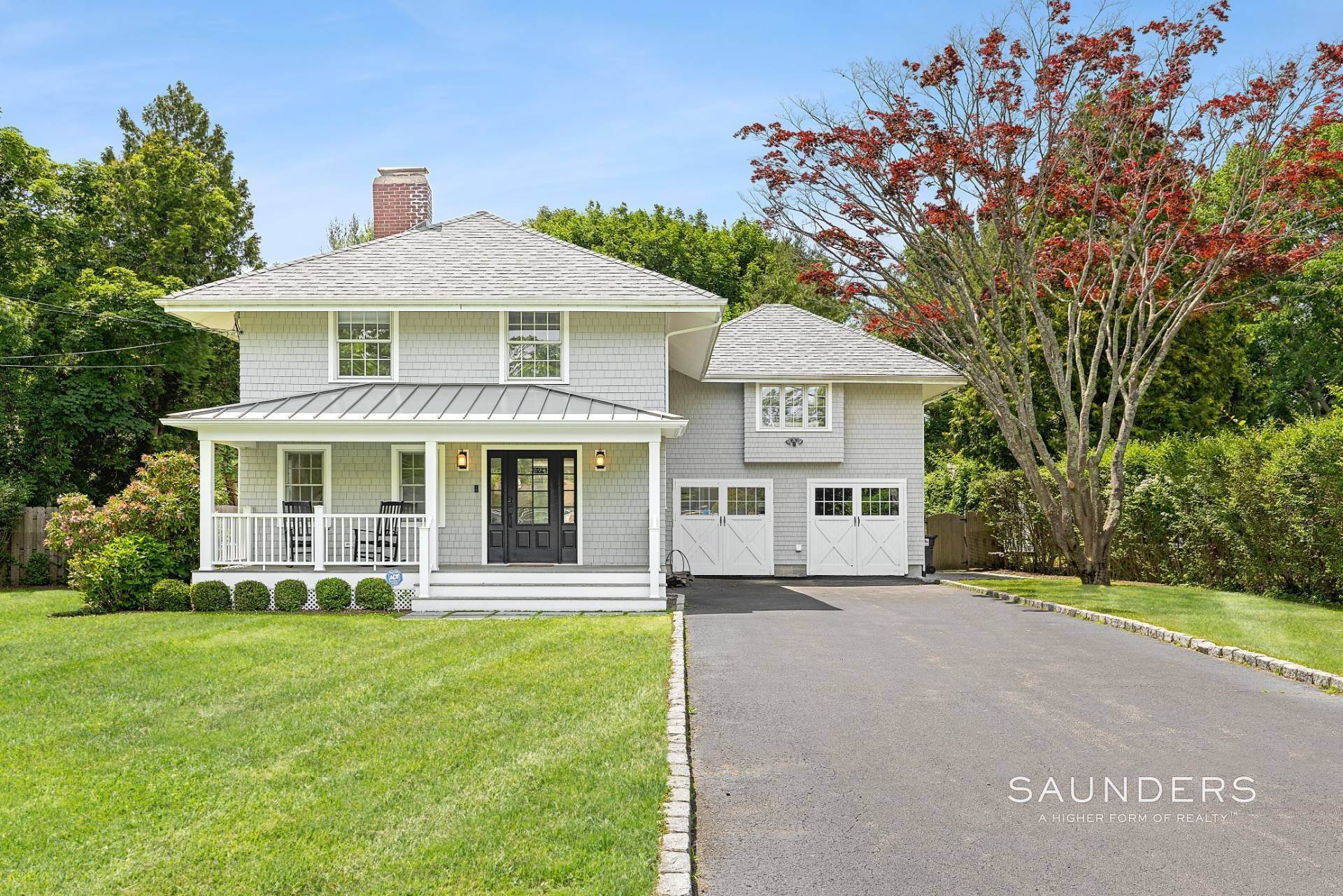 Single Family Homes for Sale at Renovated 1920s Farmhouse In The Village 25 Woodland Avenue, Westhampton Beach Village, NY 11978