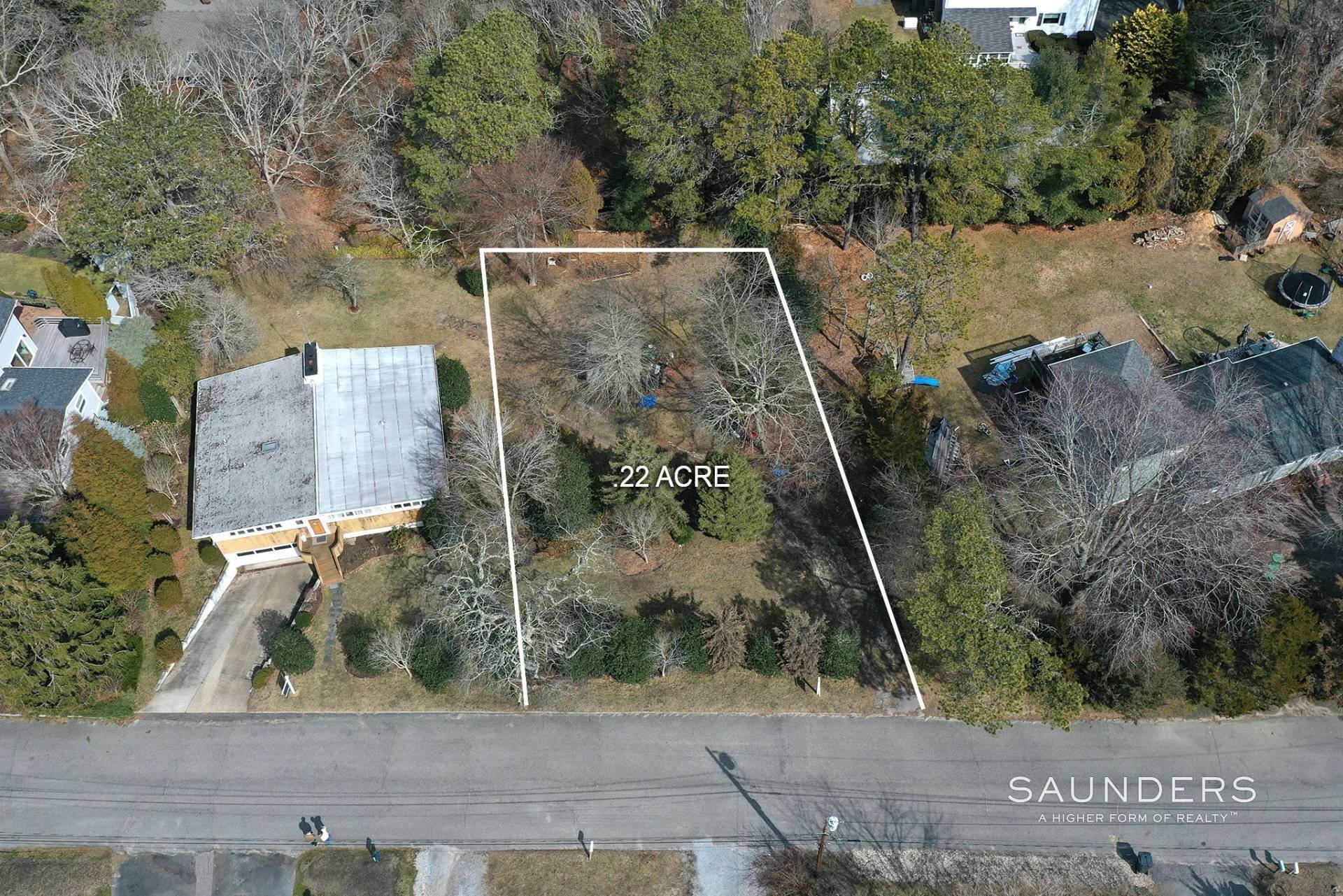 Land for Sale at Southampton Building Parcel On Quiet Street 19 Inlet View Drive, Southampton, NY 11968