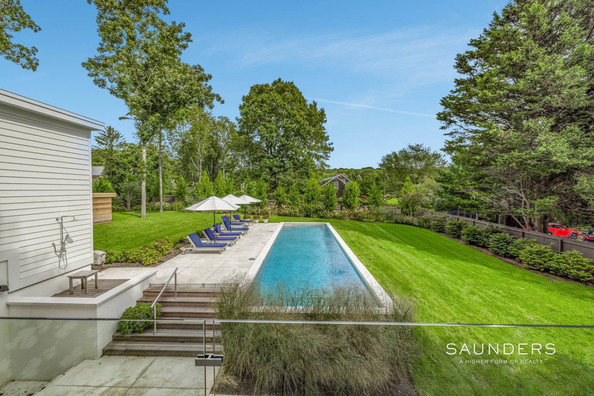 21. Single Family Homes for Sale at Sag Harbor Village Privacy Plus Pool 323 Division Street, Sag Harbor, NY 11963
